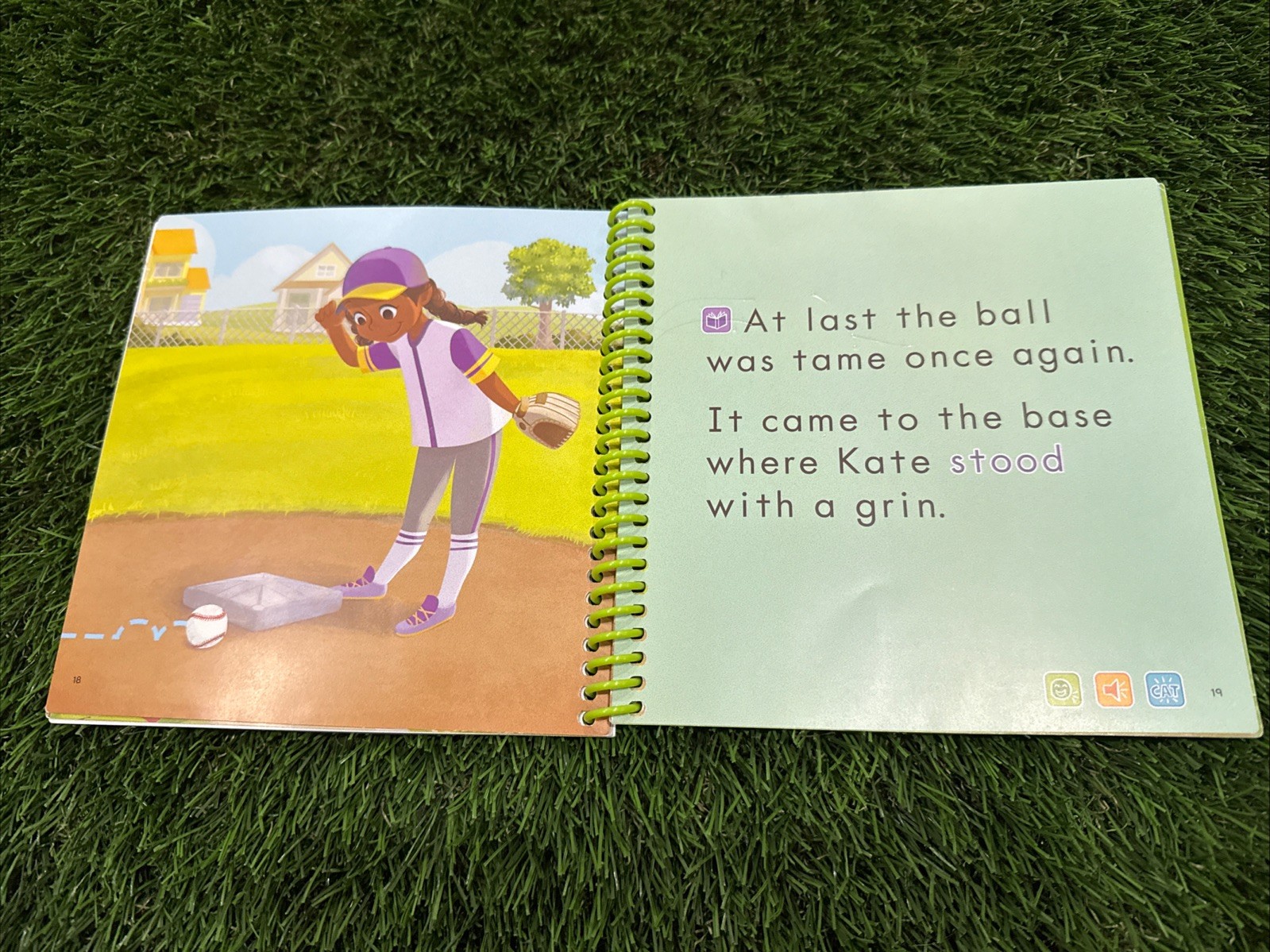 LeapFrog Leap Start Learn to Read book No. 5 — BALL ON THE RUN