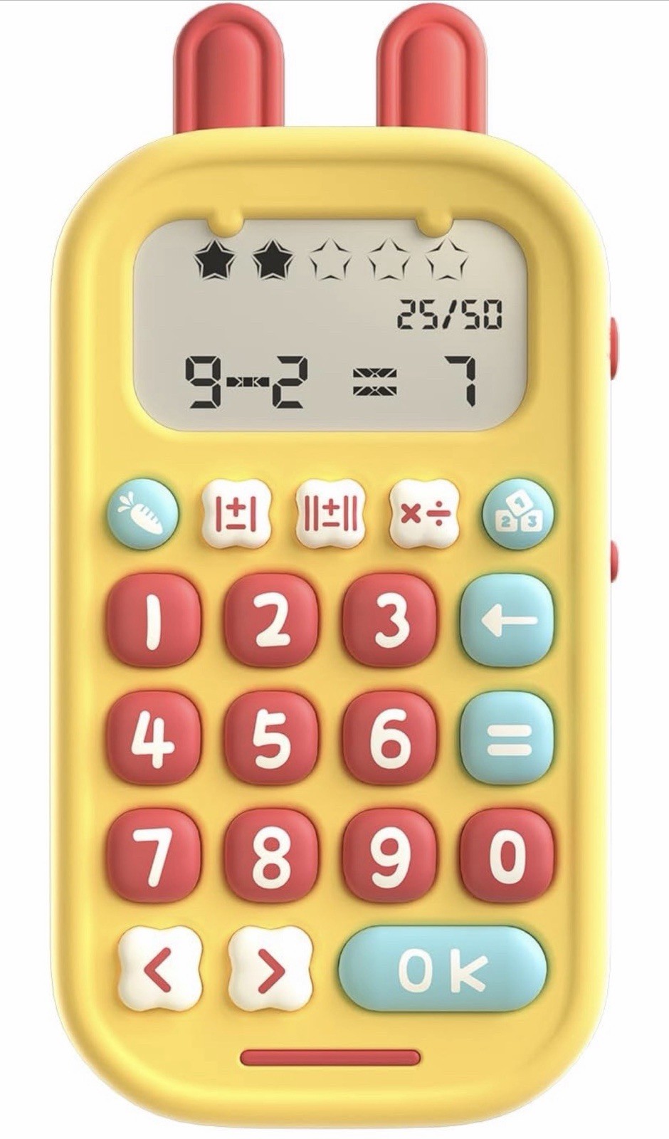 Portable Math Toys for Practicing Addition, Subtraction, Multiplication and Divi