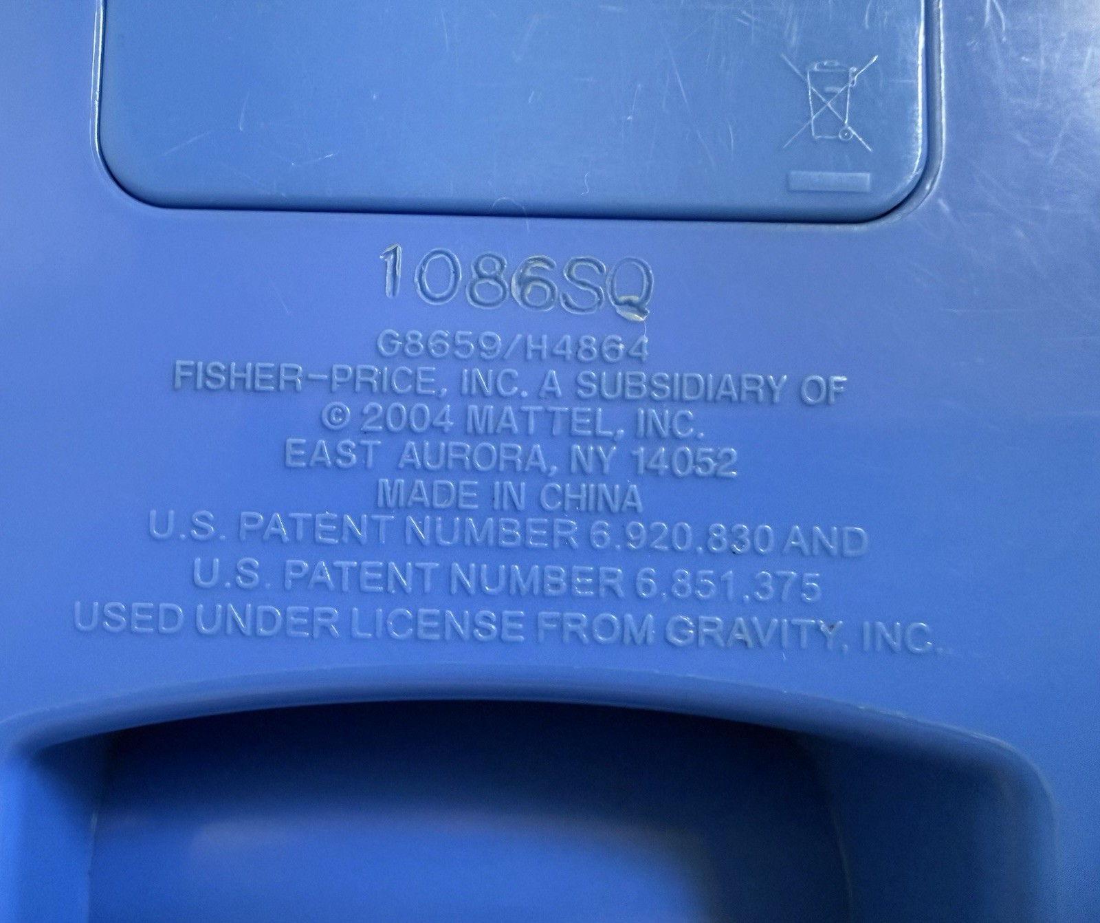 VTG 2004 Fisher Price OCEAN WONDERS Aquarium High Chair Activity Toy