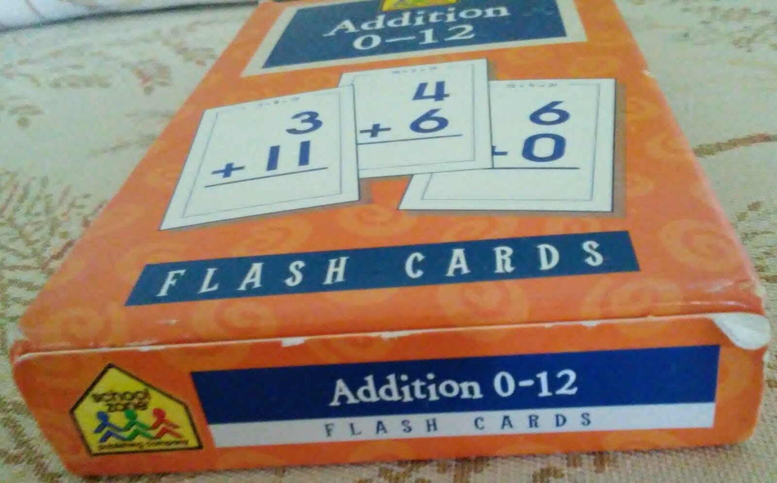 GR 22 Flash Cards: School Zone Addition 0 – 12 Flash Cards for Ages 6 and Up