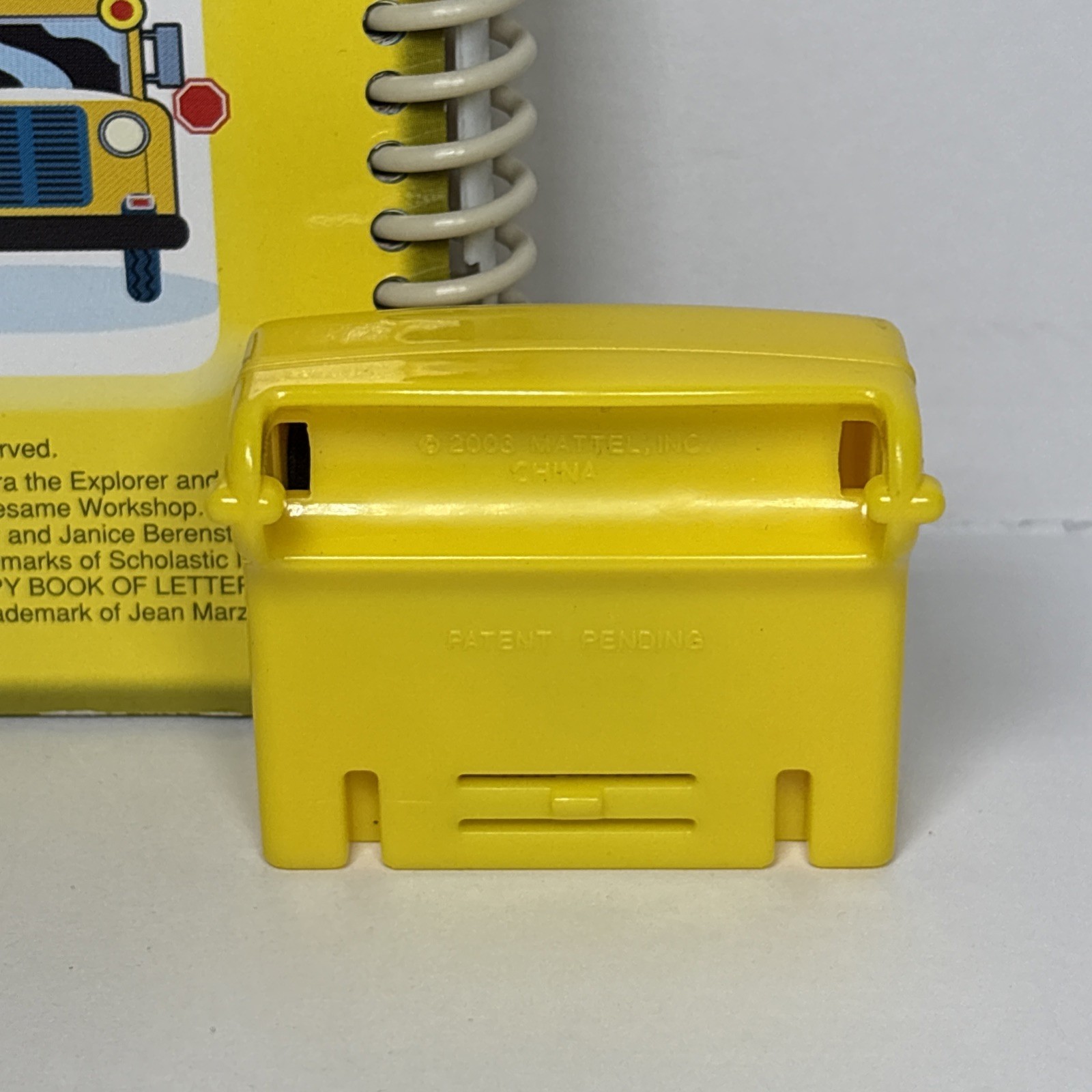 Fisher Price Franklin Goes to School Power Touch Book & Cartridge TESTED & WORKS