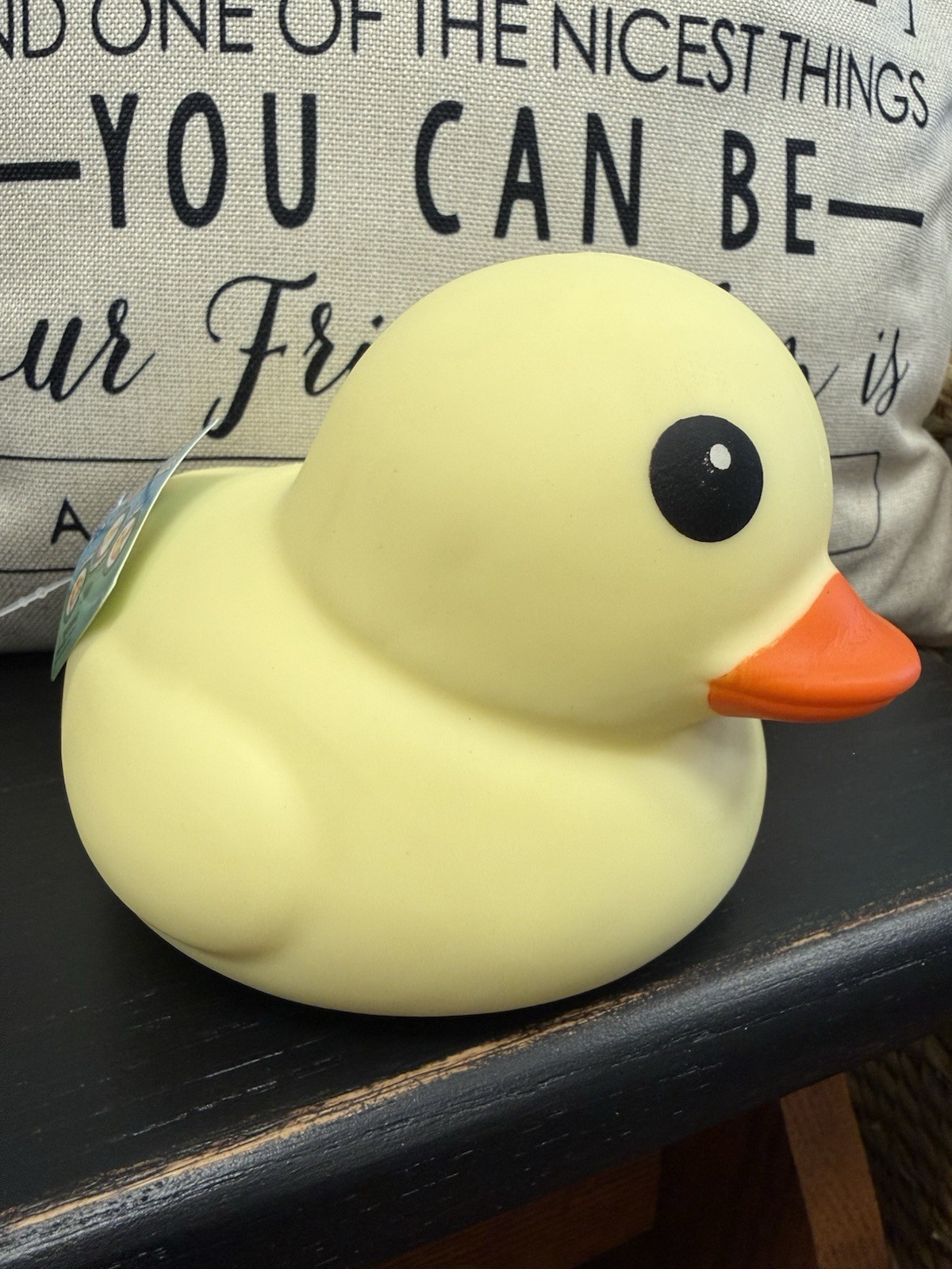 BRAND NEW Jumbo Squishy Duck Pastel Yellow 3+ Laffy Quacks 5″ Sunny Days Squishy