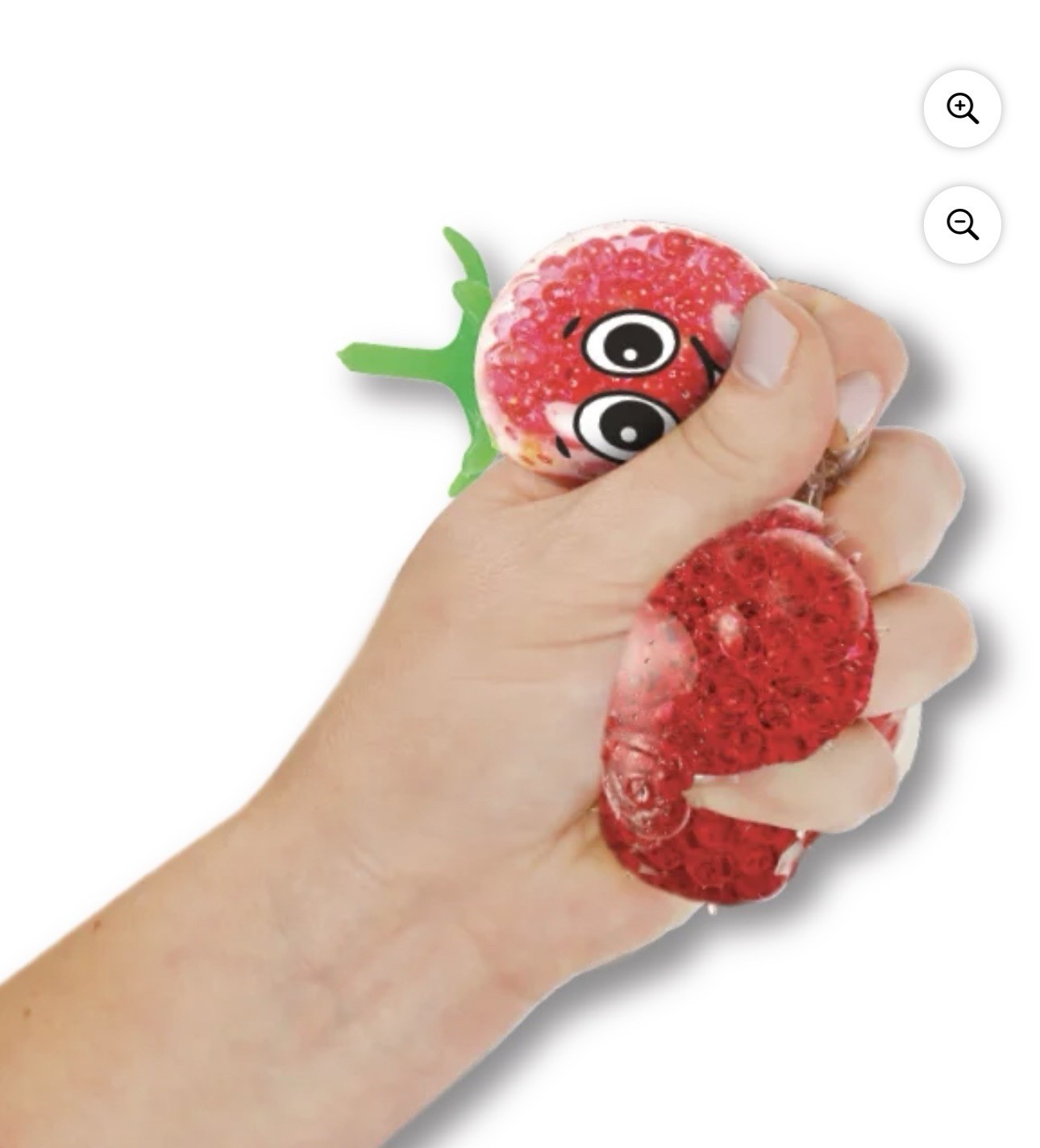 JA-RU Frootsies Funsie Frootsies Surprise Froot Squeezy Bead Stress Toy Red