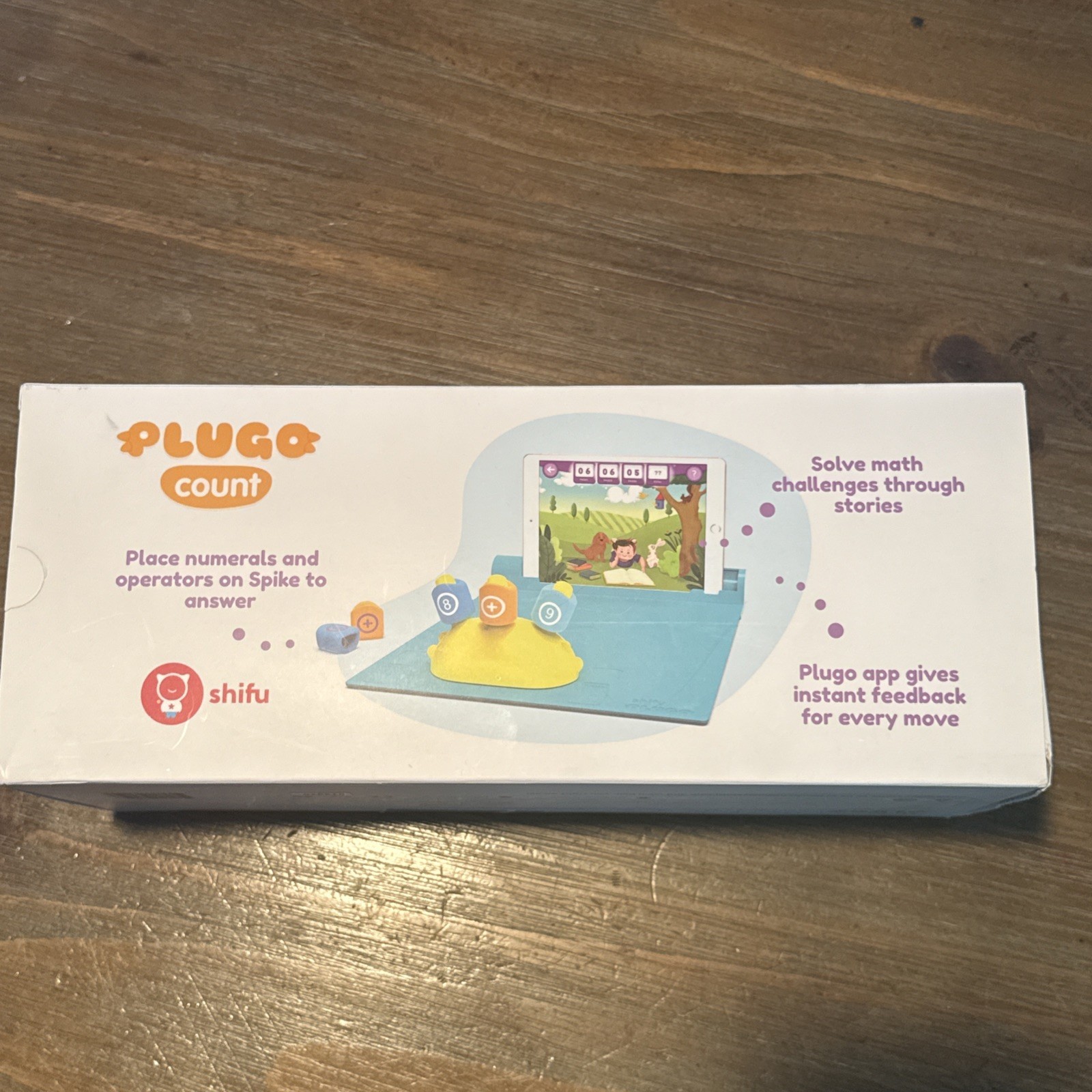 Shifu PLUGO COUNT AR Powered Hands On Math Games Kit Stim Learning Toy