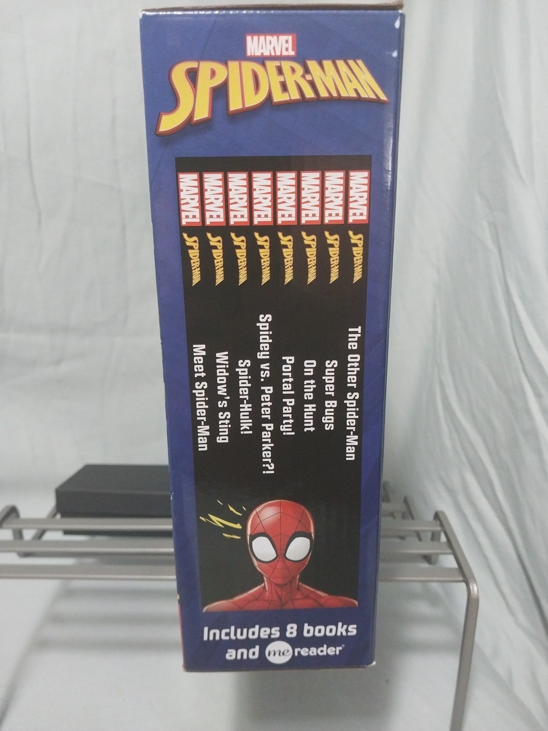 Marvel Spider-Man Me Reader 8-Book Library & Electronic Reader