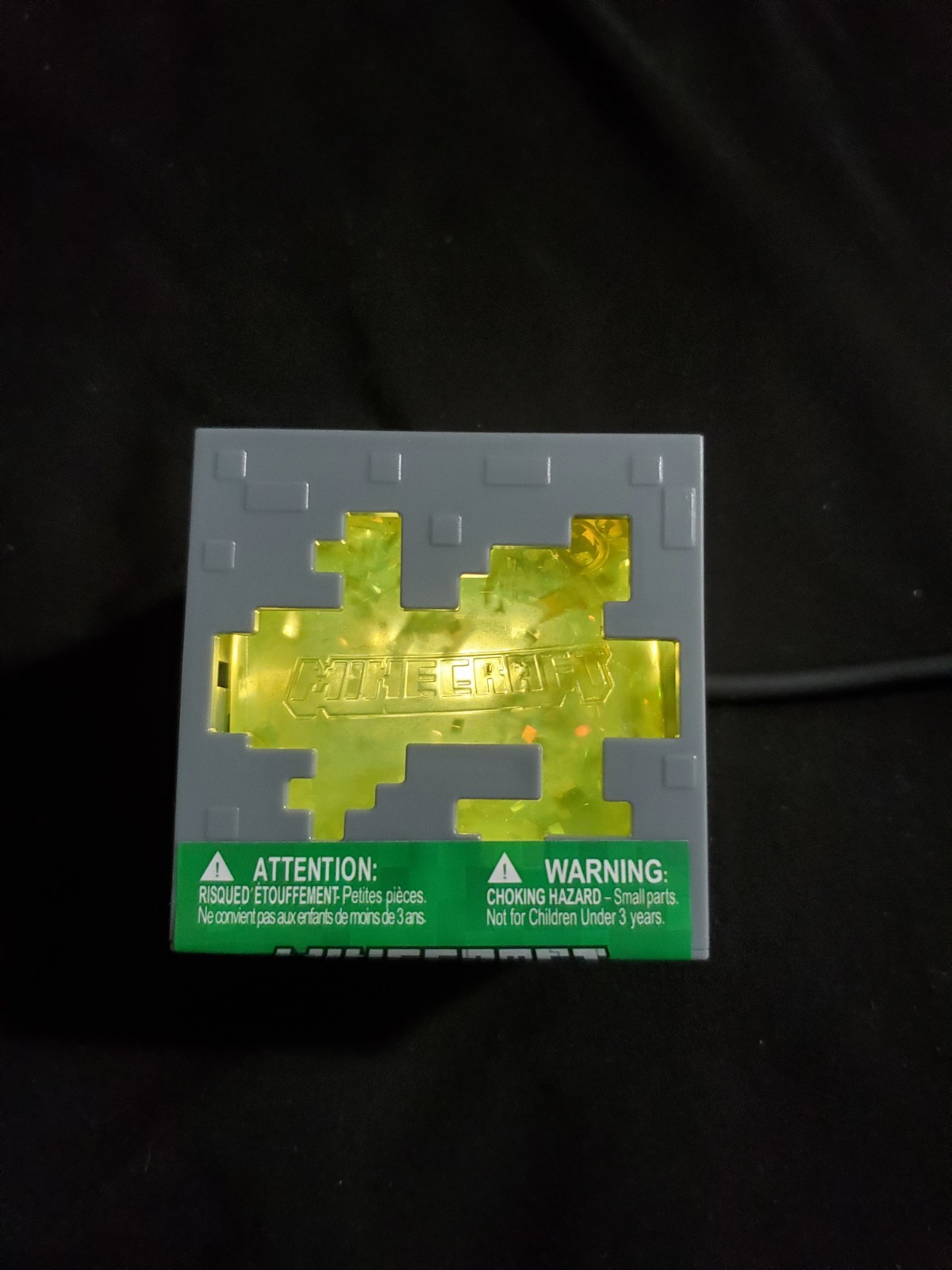 New MINECRAFT JELLY CUBES – Yellow Viral Squishy – IN HAND Ships Fast