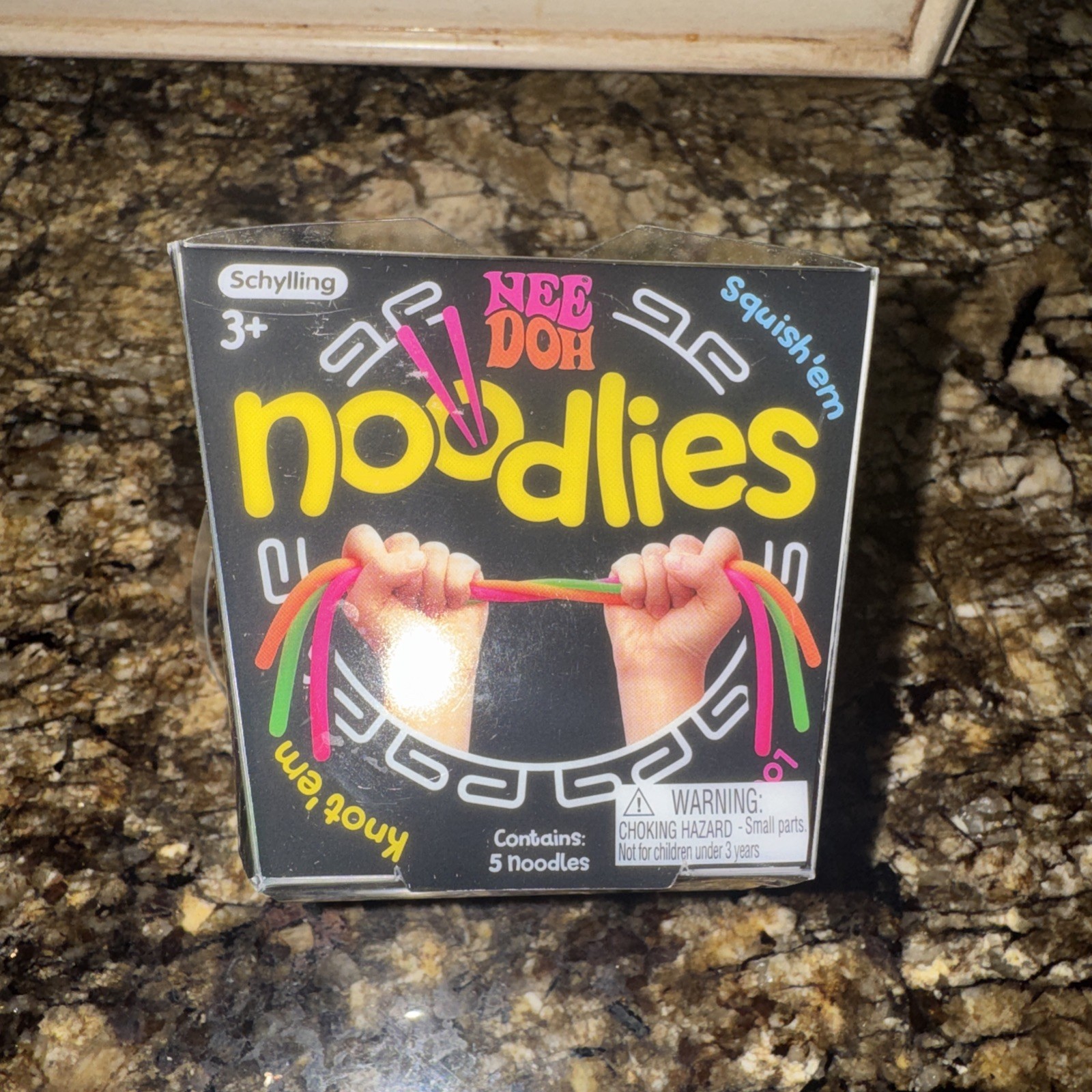 Schylling NeeDoh Noodles Sensory Squeeze Toy AUTHENTIC NEW FREE SHIPPING