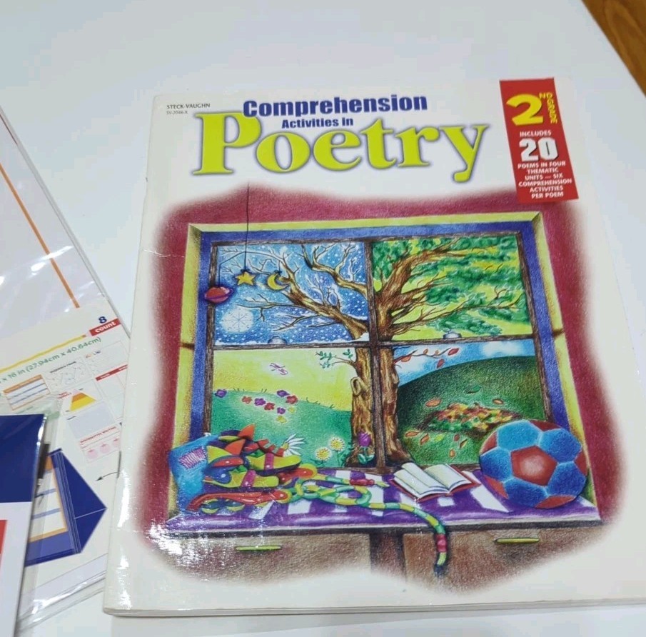 Lot of 7 Manipulatives – Writing /Poetry -Home School/English – Life Skills