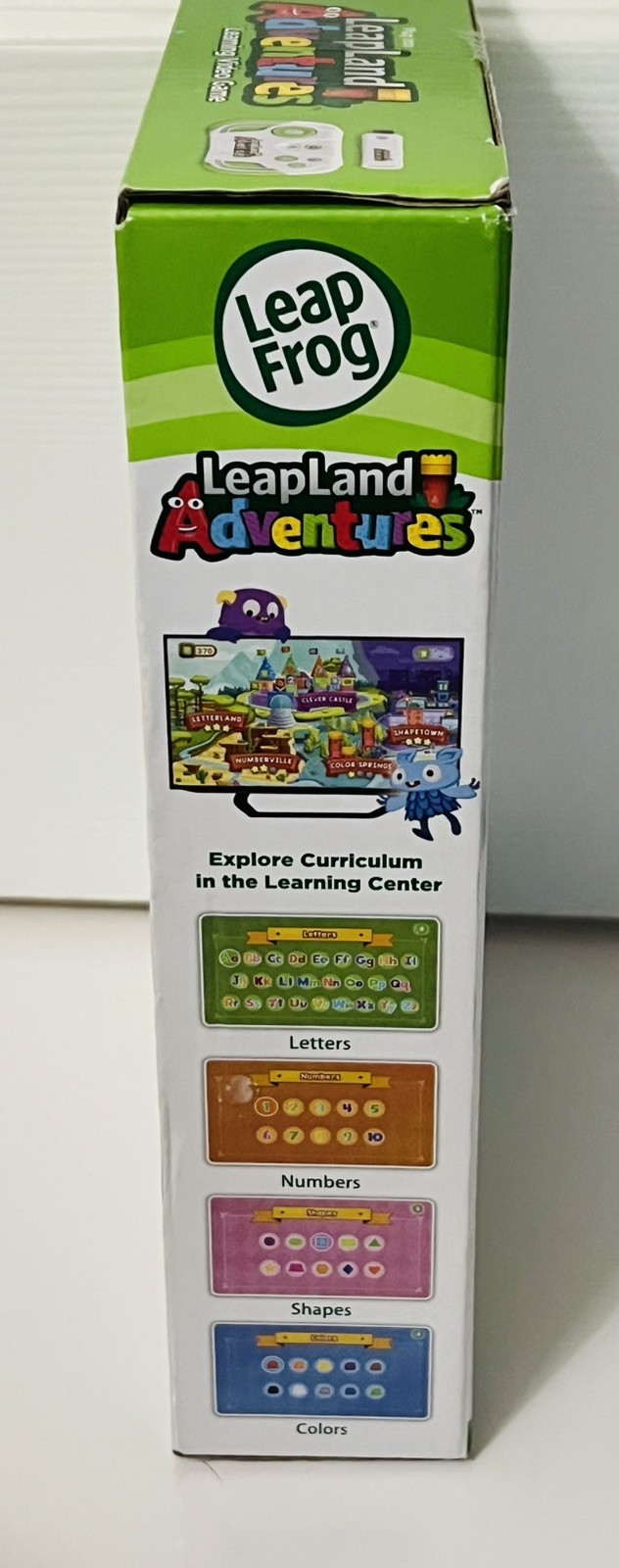 NEW LeapFrog LeapLand Adventures Learning TV Video Game Plug In U27