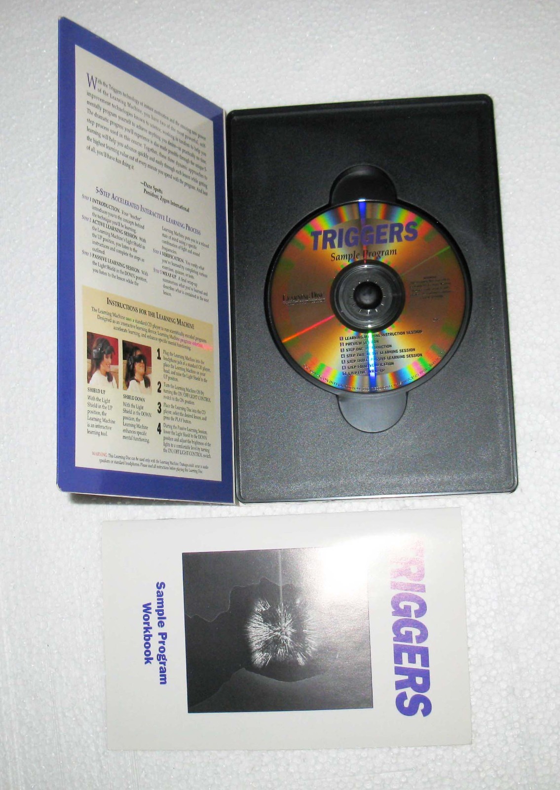 Zygon Triggers Sample Program Disc Software Learning Disc Machine 4816 4509STK