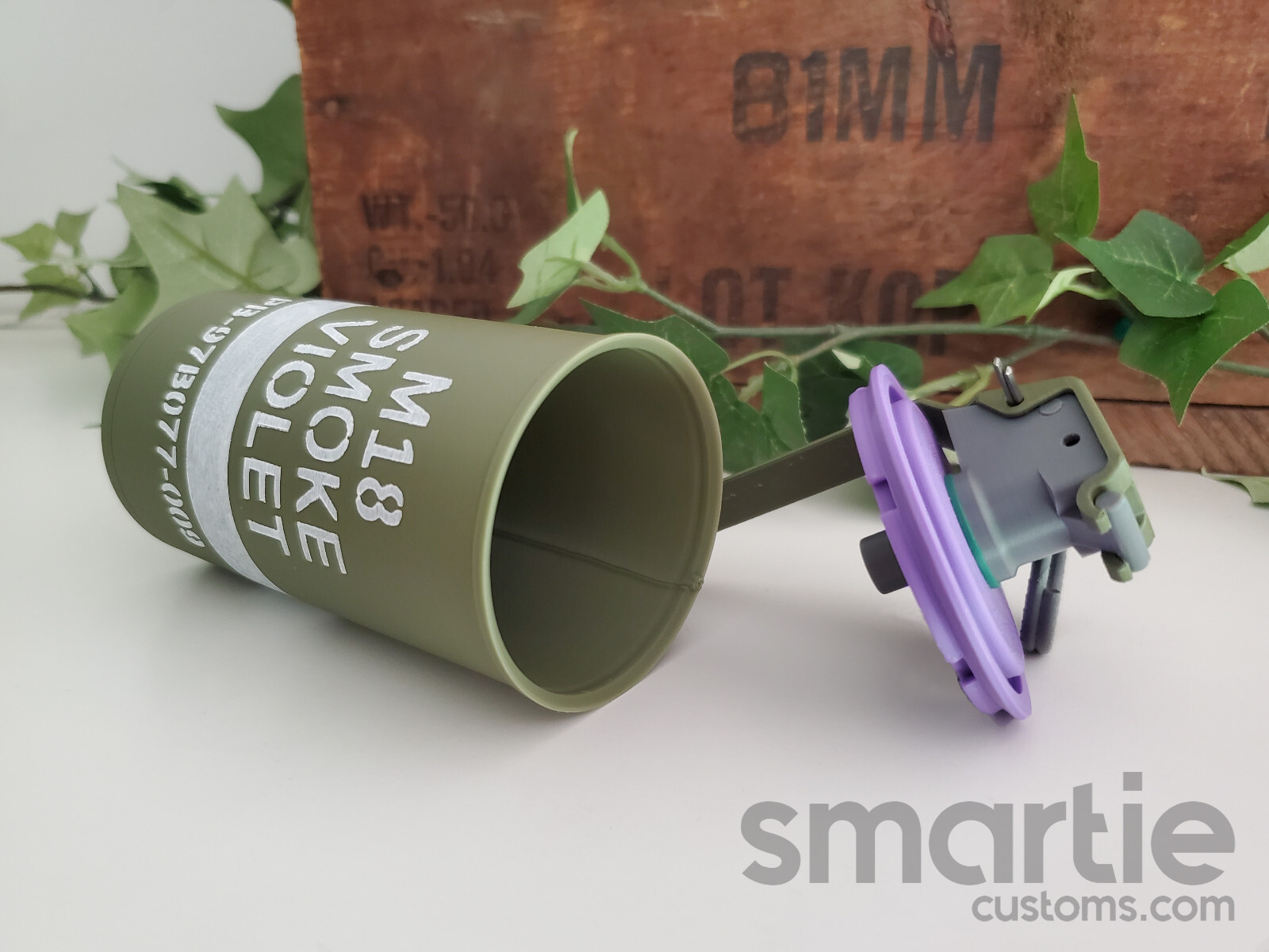 DUMMY M18 Colored Smoke Hand Grenade – Accurate Size Plastic Replica