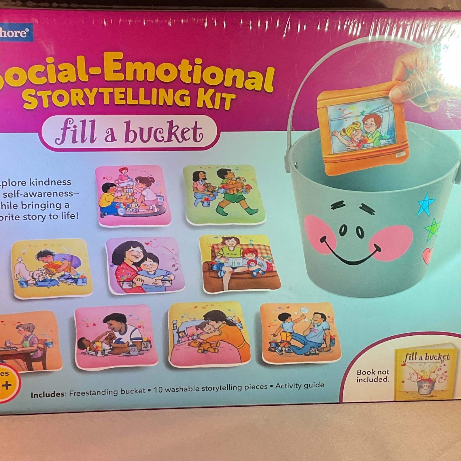 Lakeshore Fill a Bucket Social-Emotional Storytelling Kit PP52511 10pc Guide