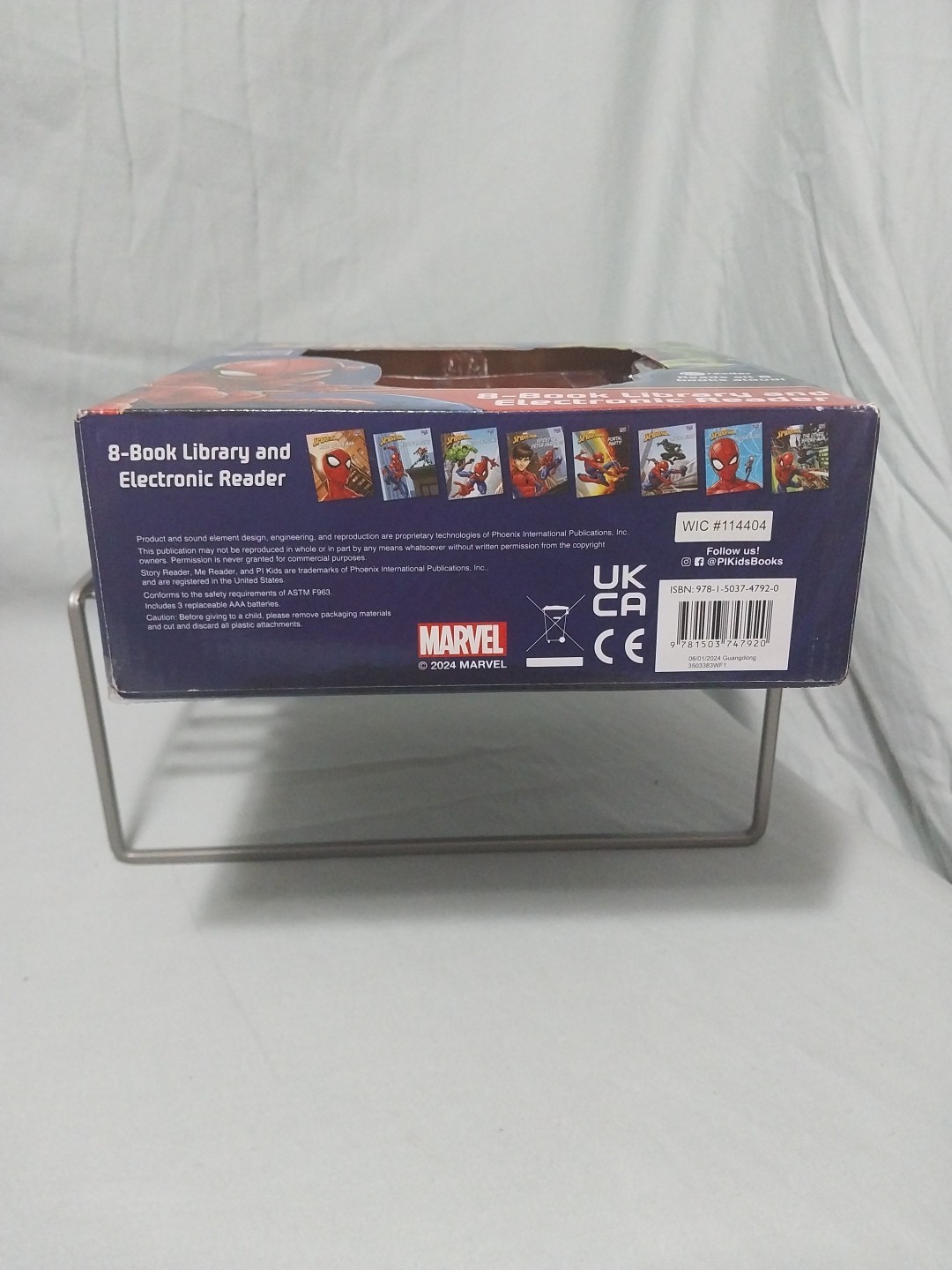 Marvel Spider-Man Me Reader 8-Book Library & Electronic Reader