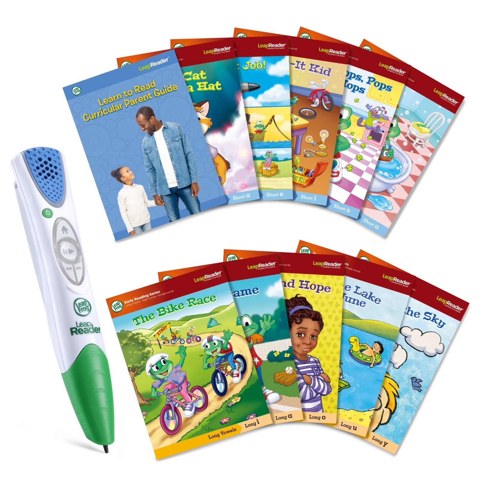 LeapFrog LeapReader Learn-to-Read 10-Book Mega Pack with Accessories Toy