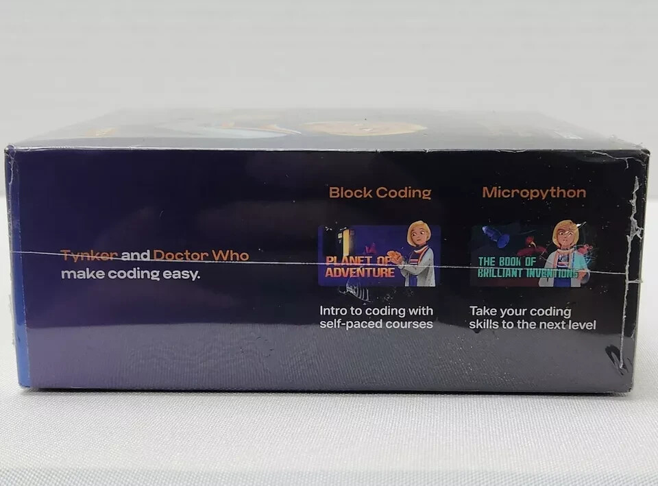 BBC Doctor Who Inventor Coding Kit for Kids Ages 7+ HiFive 40 Lessons STEM Toy