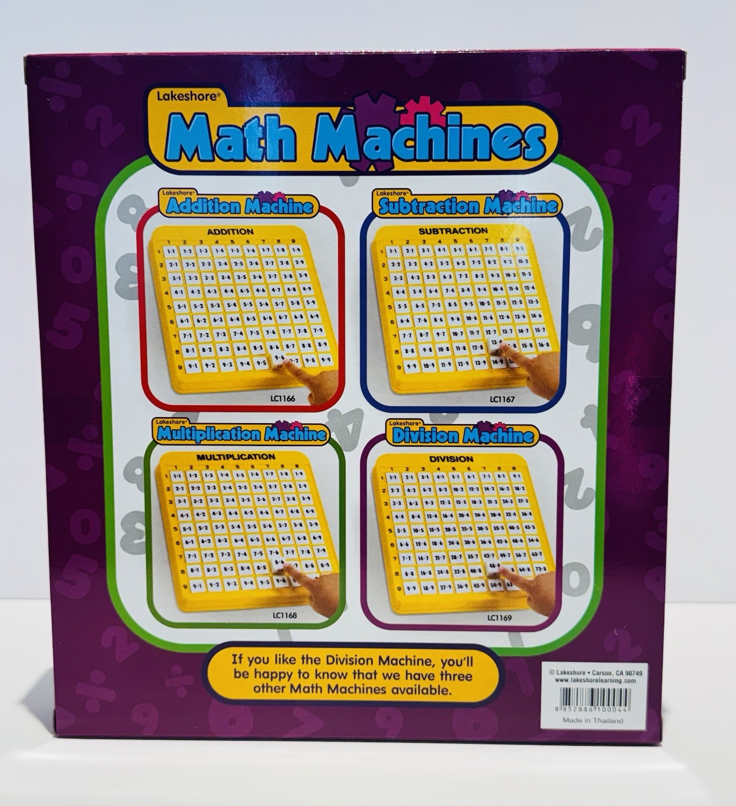 Lakeshore Learning Division Machine, Yellow, 8.5″ x 9.5″ Model LC1169 NEW