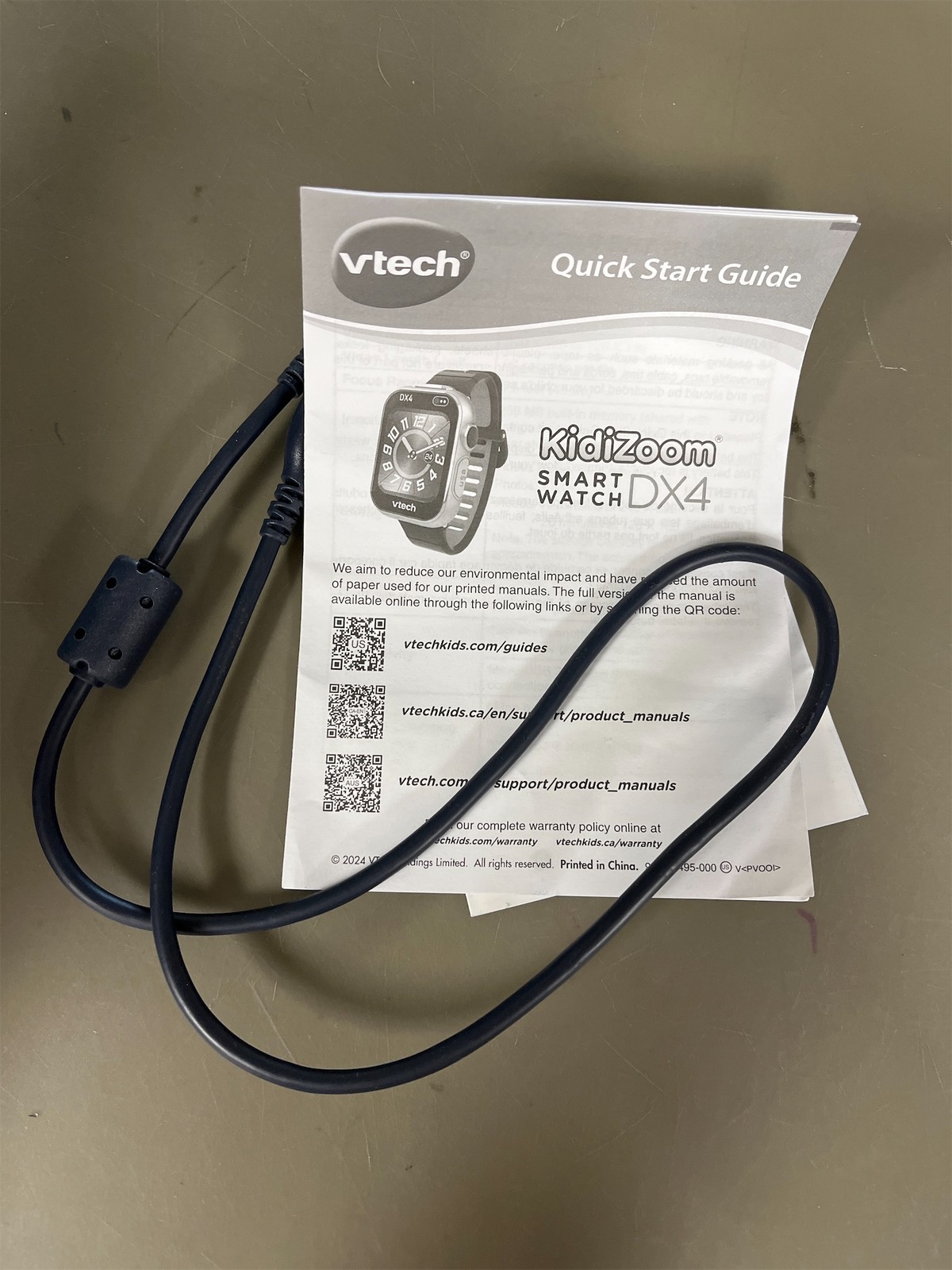 VTech KidiZoom Smartwatch DX4, Blue