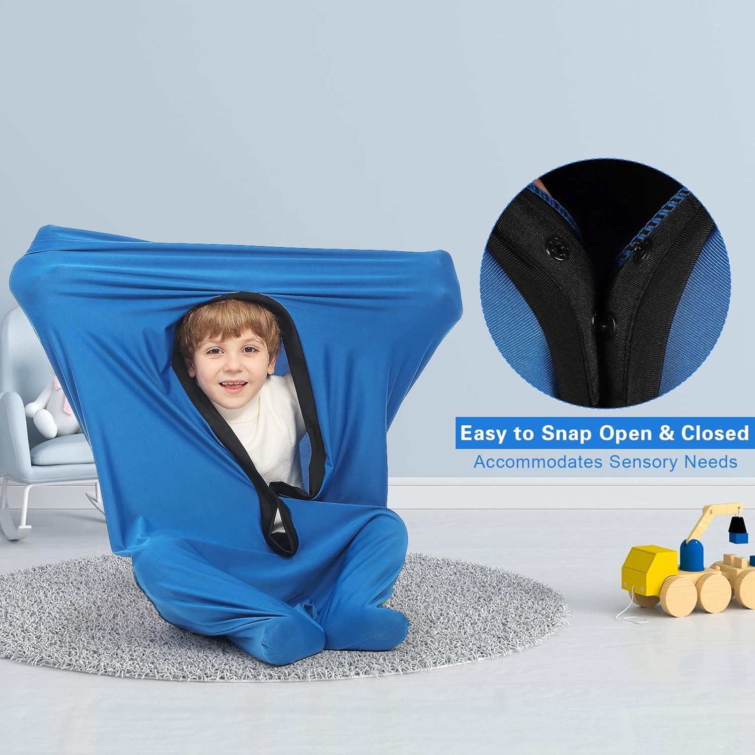 Body Sock Sensory Kids, Small 24 * 39 inch, Good for Kids Height 38~48 inch, Sof