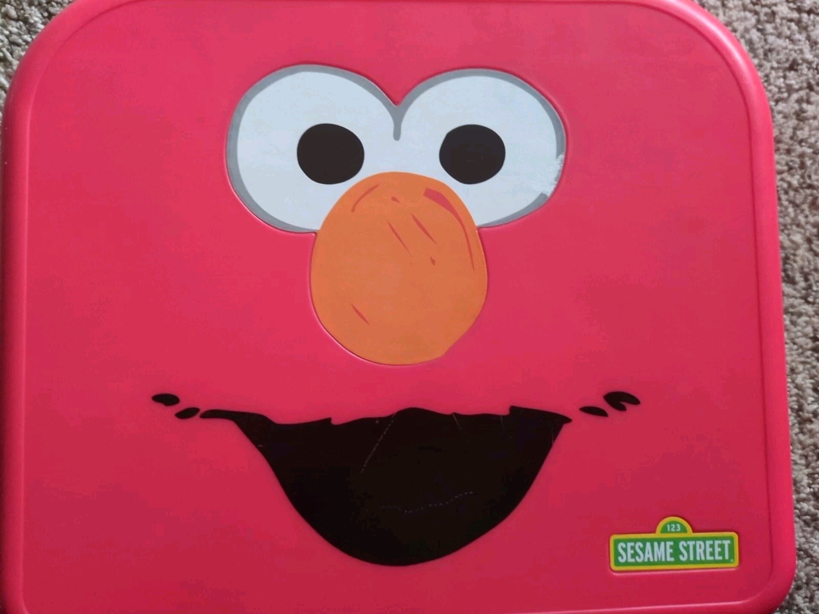 Sesame Street Elmo ABC Alphabet Learning Toy Carrying Case W/Letters-Complete