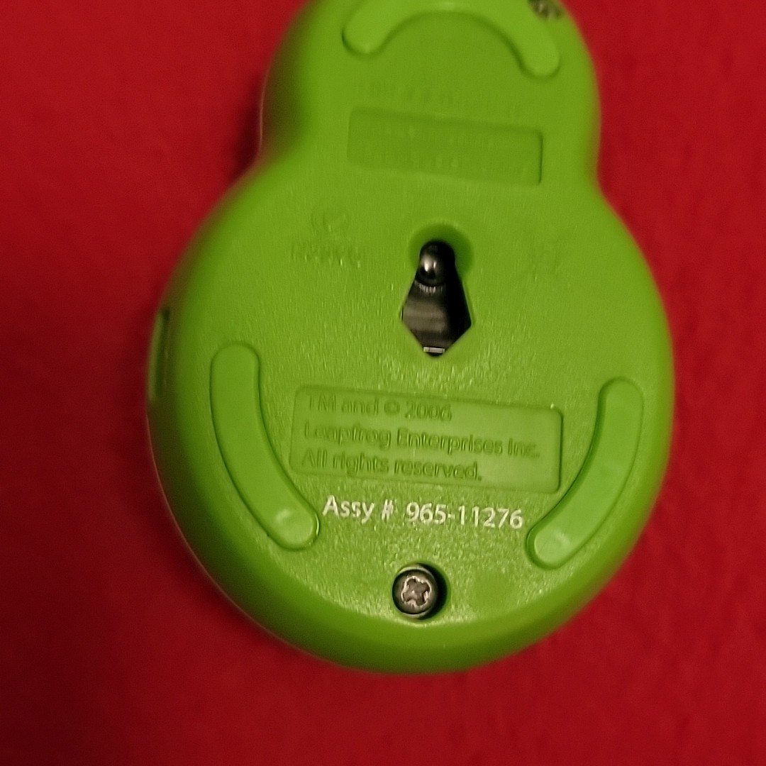 LEAPFROG CLICKSTART My First Computer w Controller Mouse Tested Working keyboard