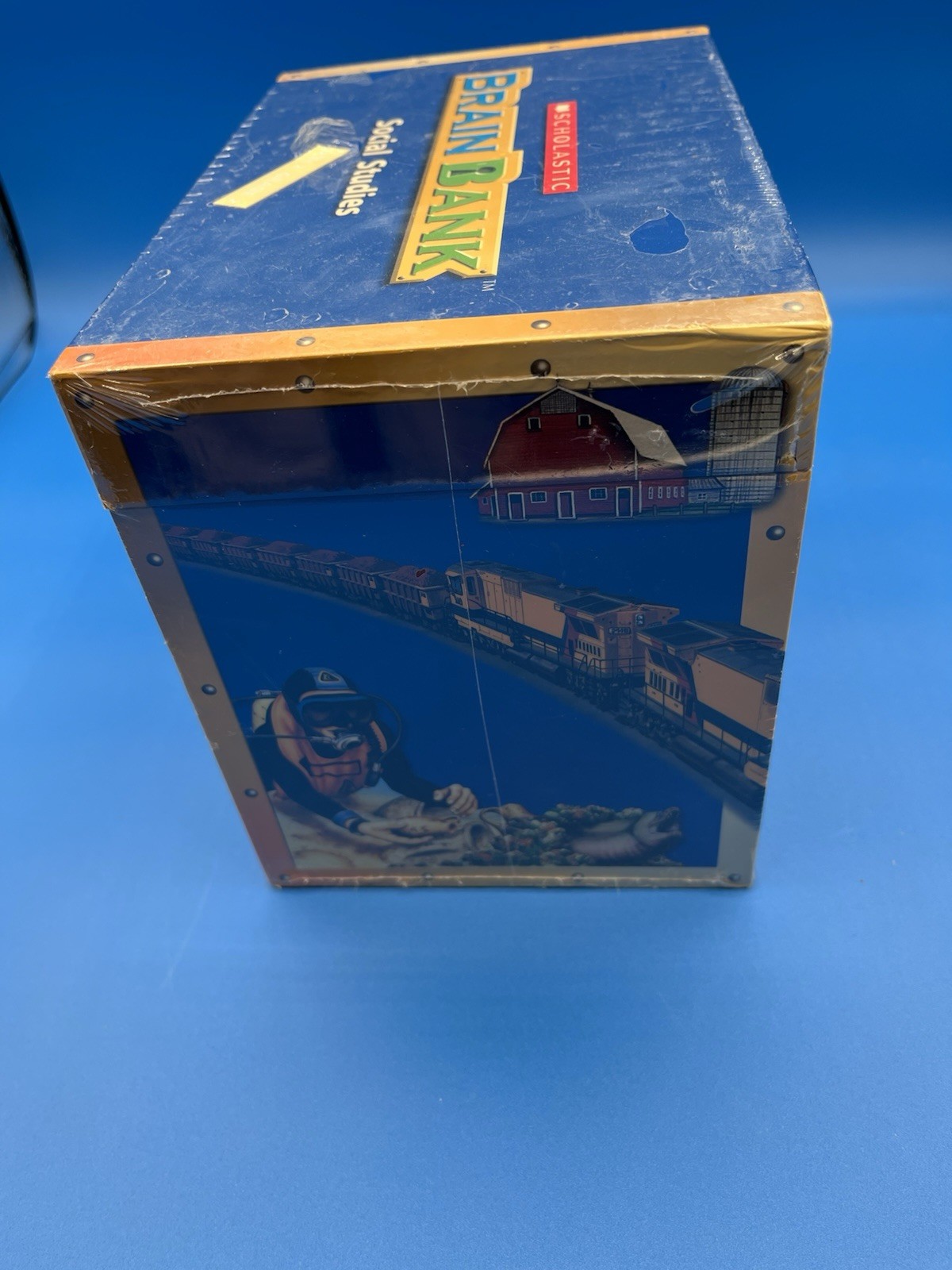 Scholastic Brain Bank Social Studies Grade 2 Educational Box Set Ages 4-7