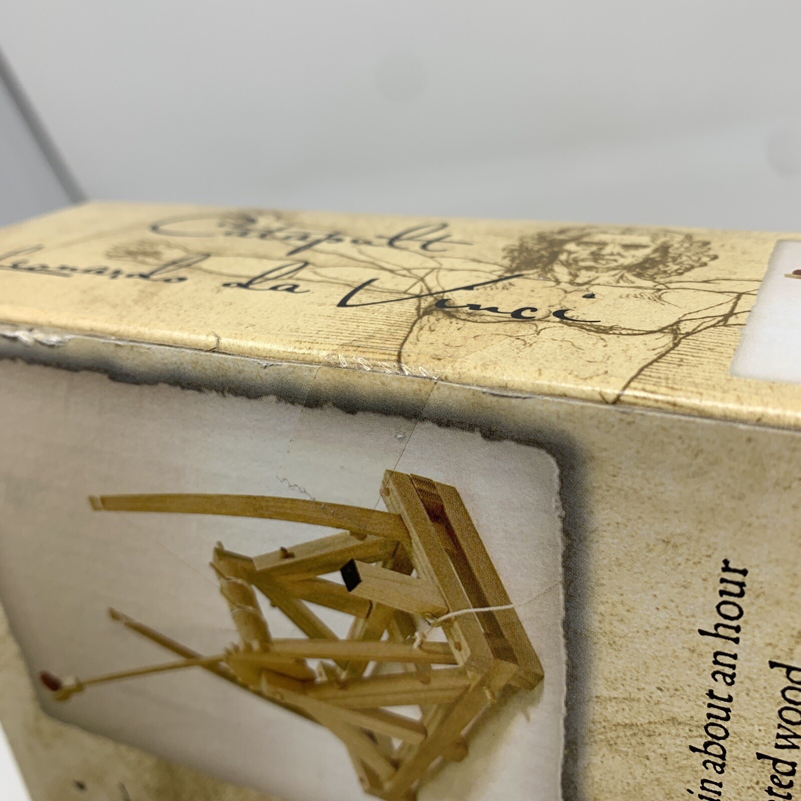 Leonardo Da Vinci Catapult Wooden Construction Craft Kit by Pathfinders NIB
