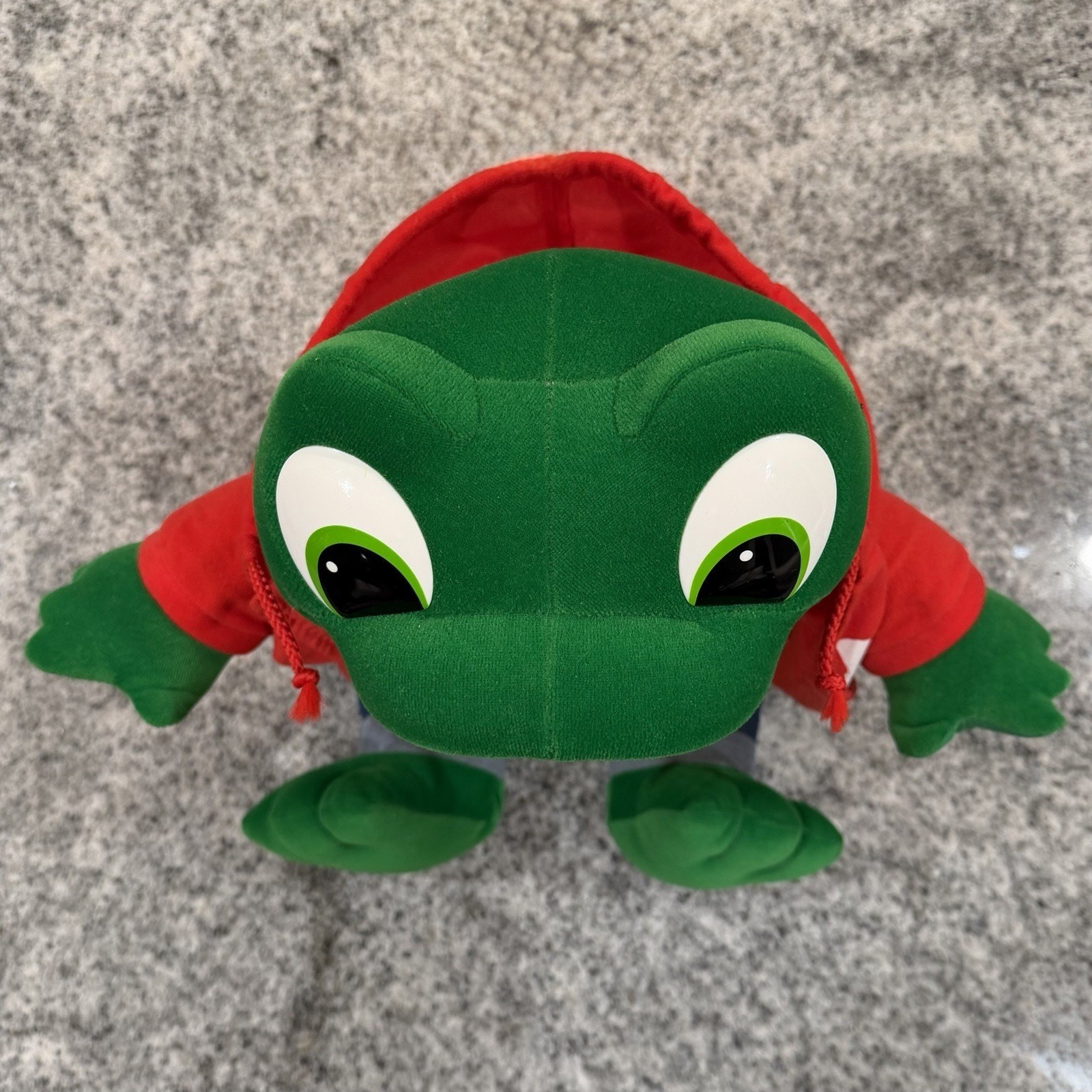 2000 LeapFrog- Read & Sing Little Leap- ABC Interactive Plush Tested/Works Sings