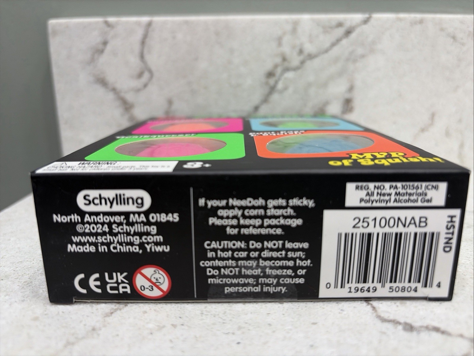 NeeDoh Teenie Hot Shots 4 Pack