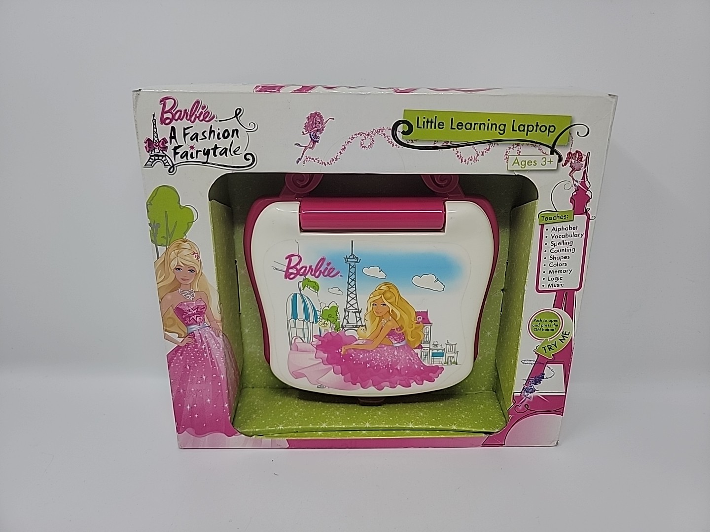 Barbie A Fashion Fairytale Little Learning Laptop. Read Untested