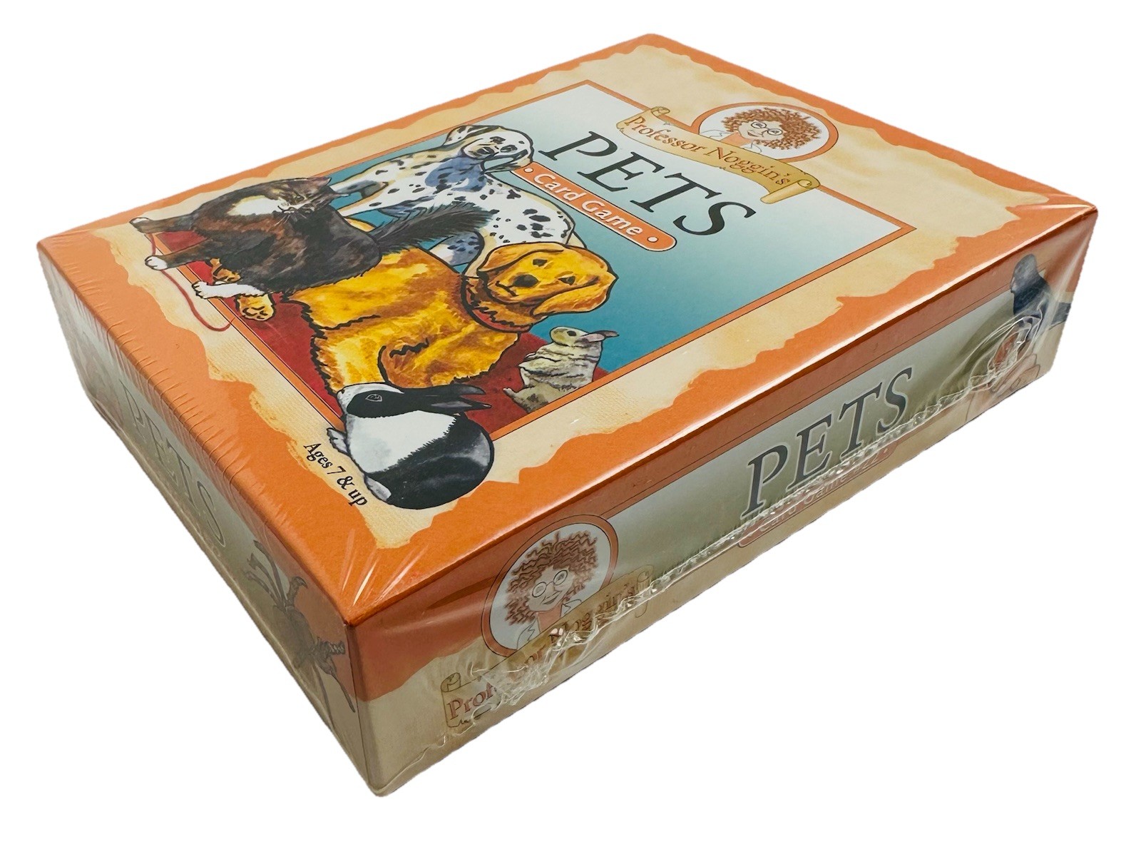 New, Professor Noggin’s Pets A Educational Card Game For Kids Ages 7+