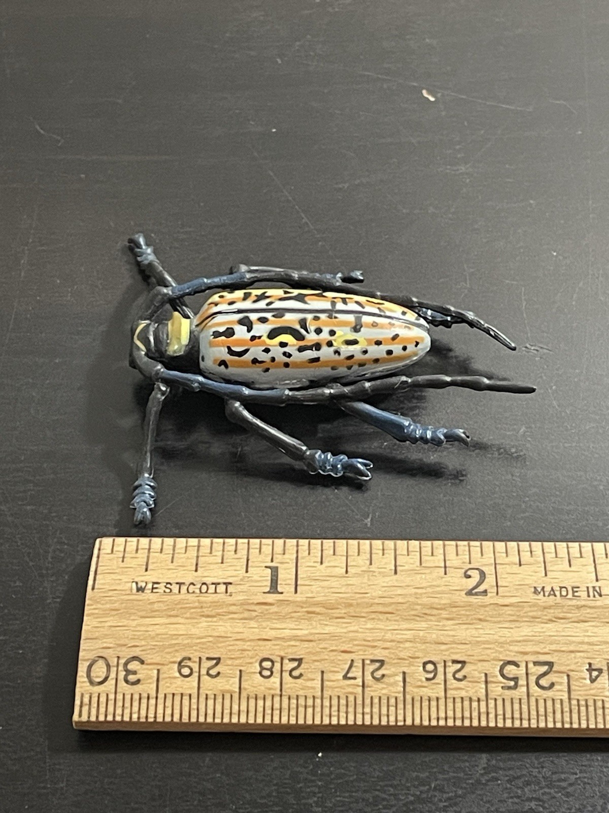 Play Visions Woodboring Beetle 1998 from the Exotics Beetles Series Kids Bug Toy