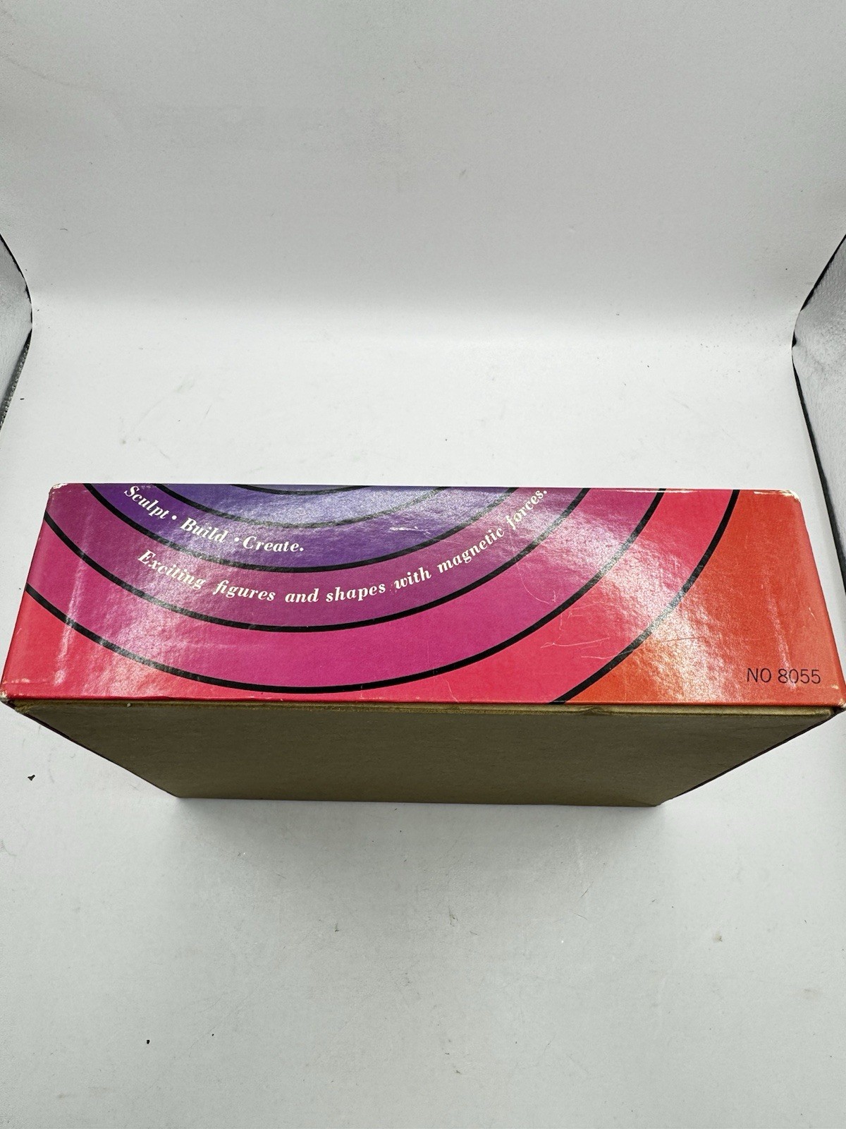Magnatrix Magnetic Sculpture Building Set Vintage Pacific Game Co w/ Box