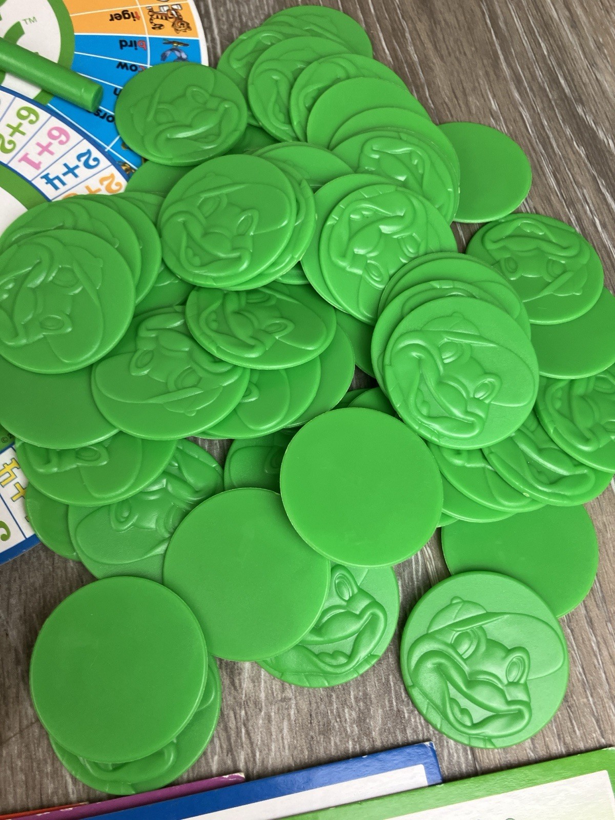 Leap Frog Bingo Learning Game Shapes Animals Numbers