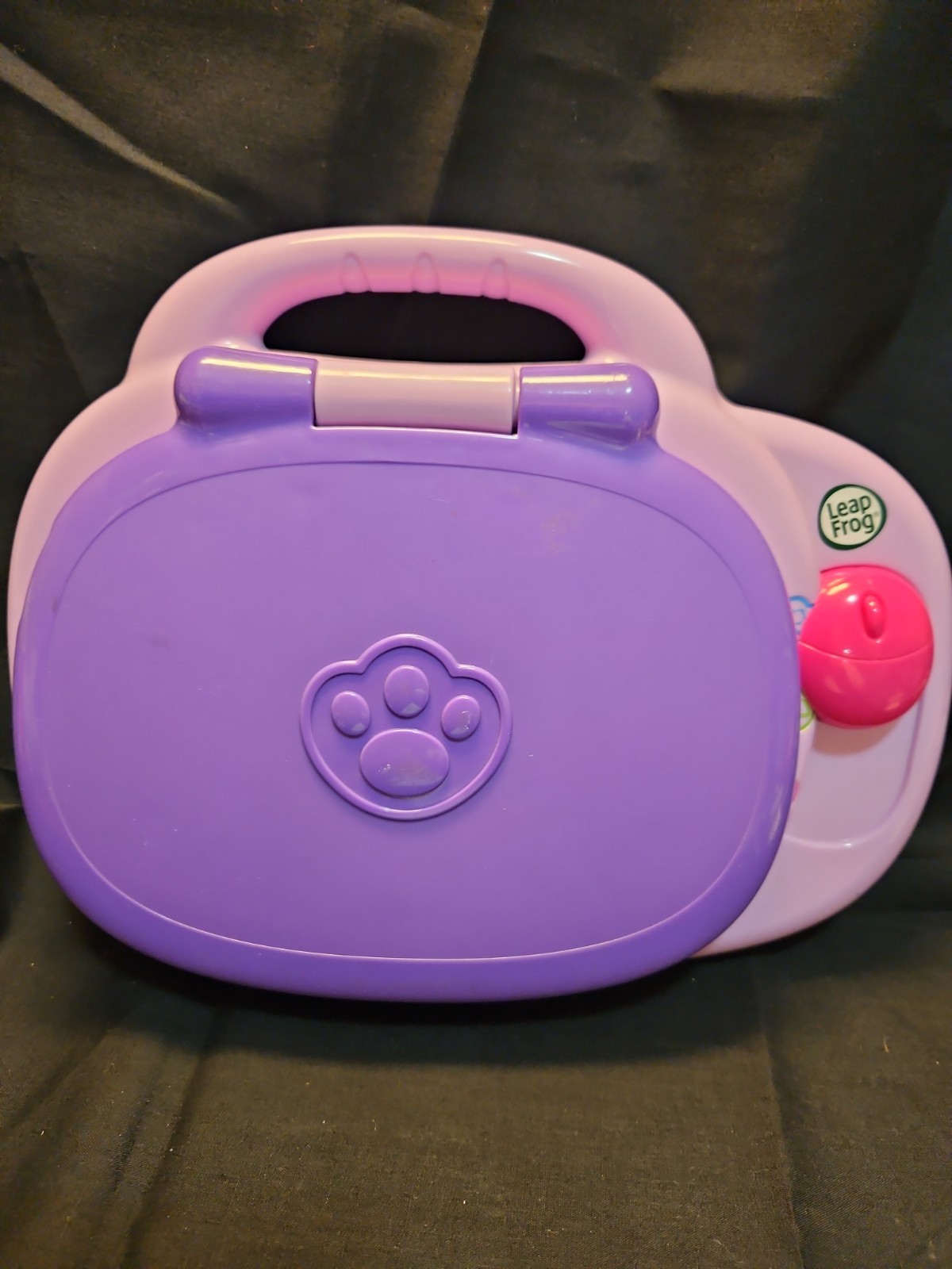 Gently Used Leap Frog My Own Leaptop Laptop Purple Pink Works Tested