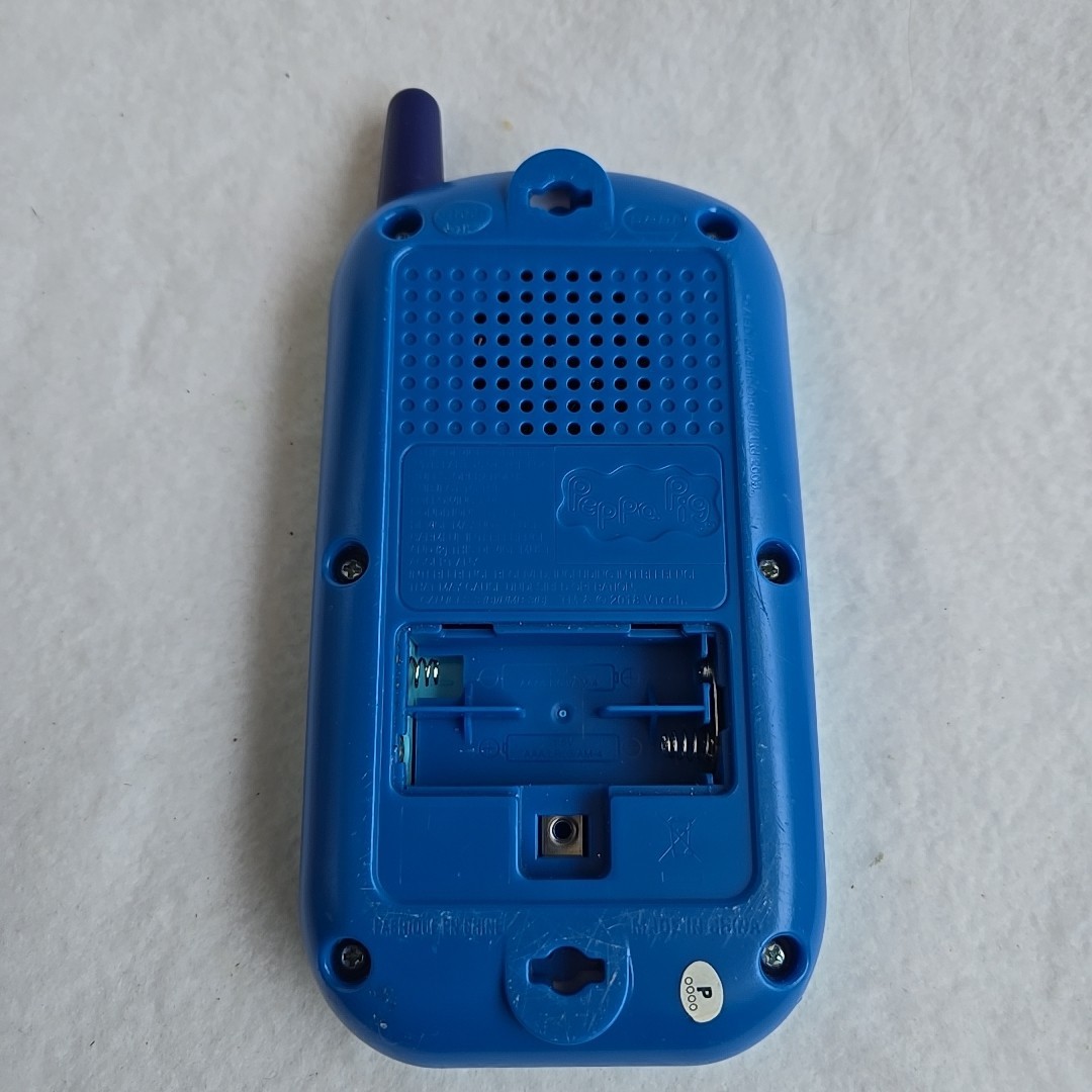 VTech Peppa Pig Let’s Chat Learning Phone Blue Light Up Cell Phone Tested.