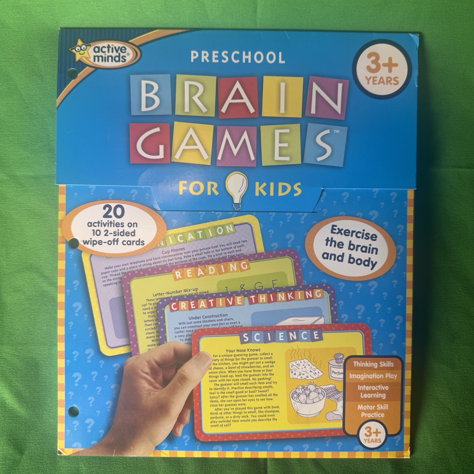 Brain Games for Kids, Preschool Edition: Exercise the Brain and Body cards