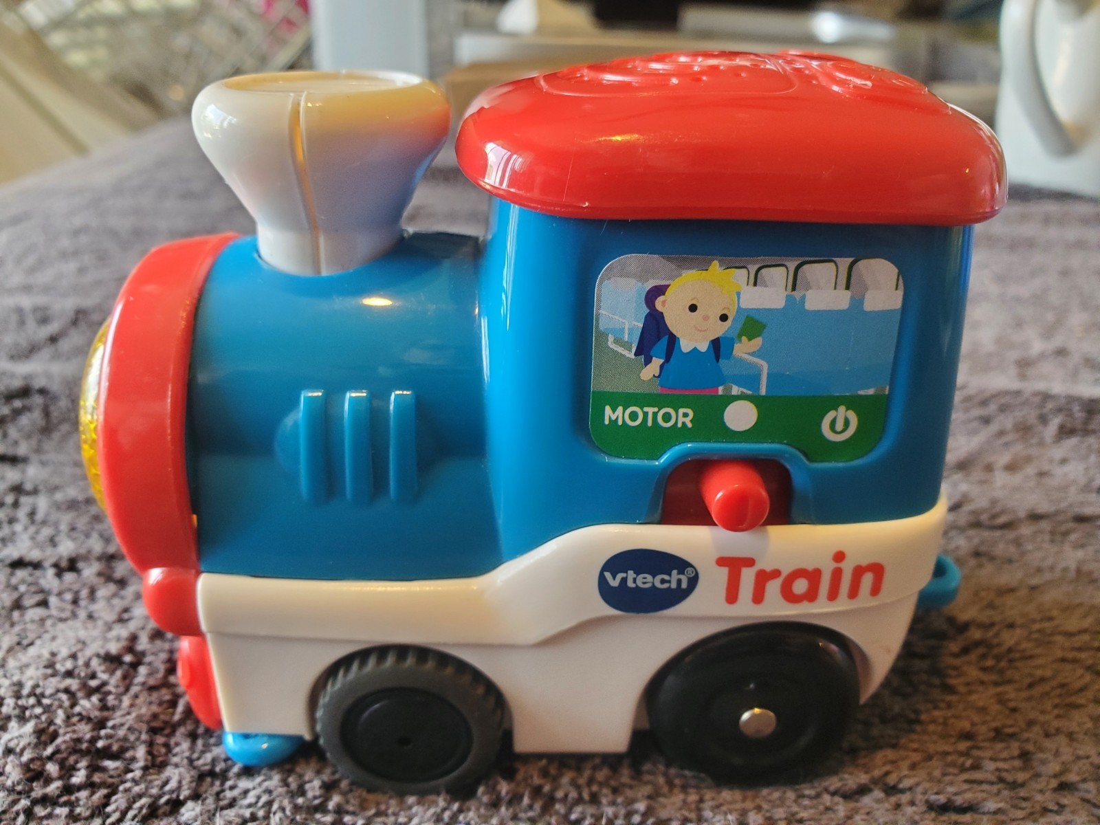 VTech My First Motorized Train – SmartPoint Interactive Toy Locomotive – Tested