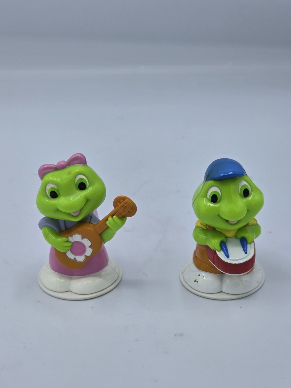 Vintage Leap Frog Phonics School Bus Music Band Replacement Figures Lily and Tad