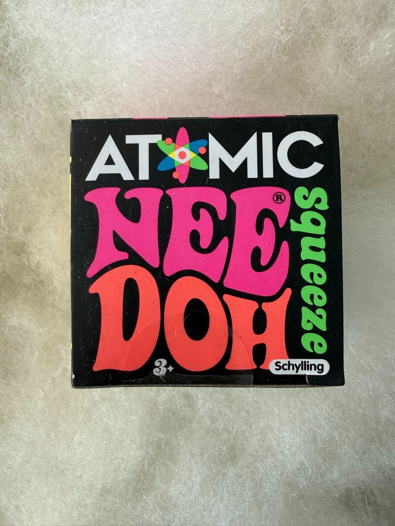 NEW Needoh Brand Atomic Squeeze – Pink and Blue