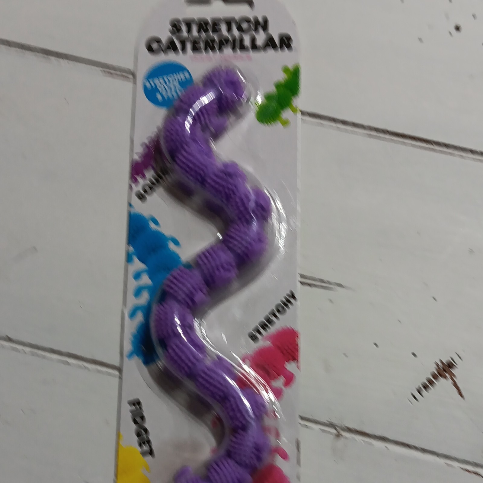 Big Time Stretch Caterpillar Fidget Noodle Tactile Sensory Toy Ages 3+