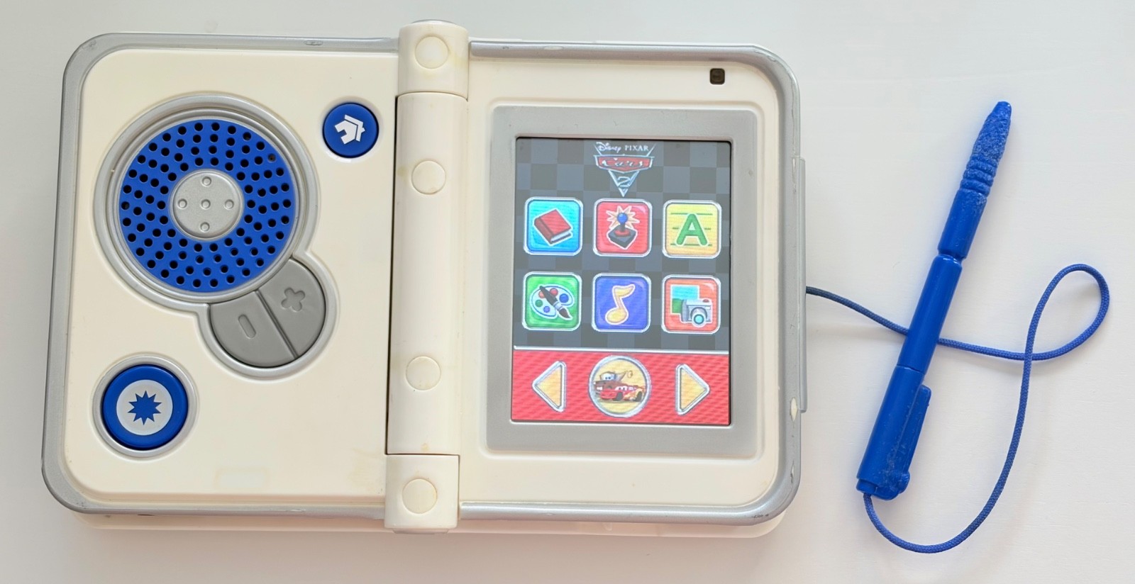 Fisher Price iXL 6-in-1 Learning System Blue Handheld Console Only Powers On