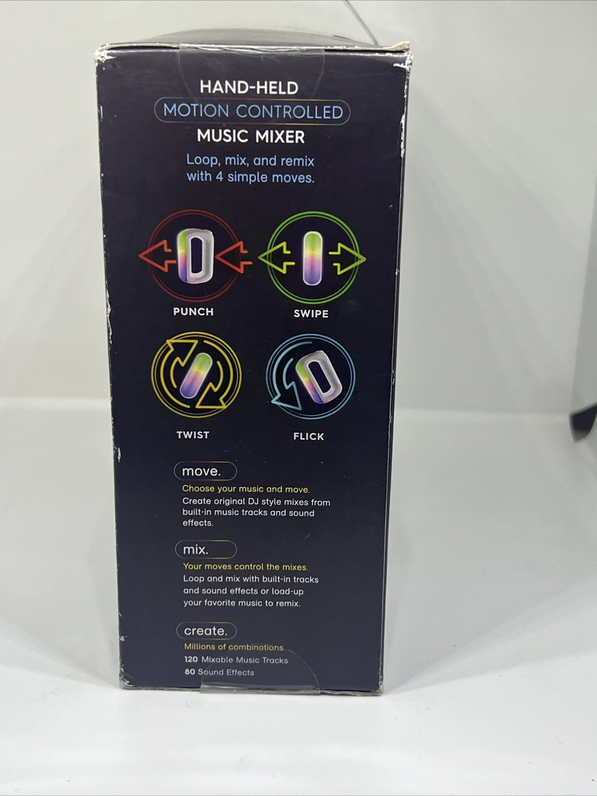 RUKUSfx Motion-Controlled Music Mixer, Lights and Sounds Music