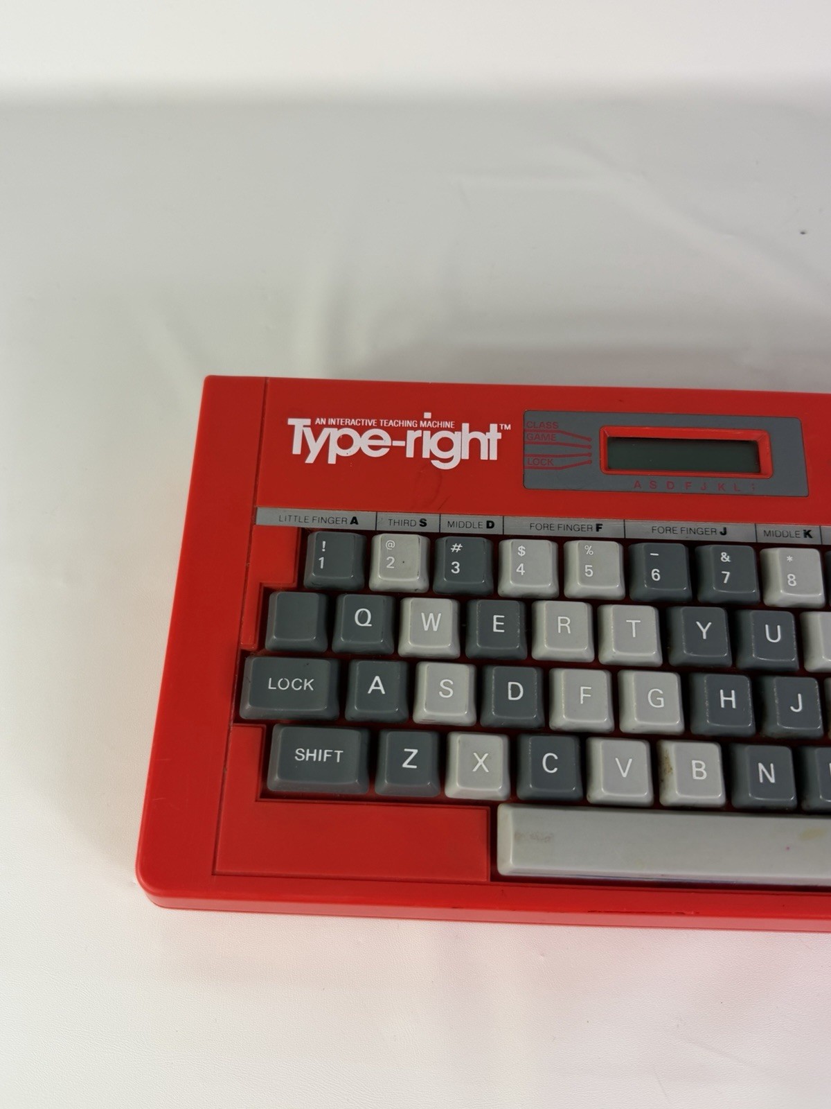 Vintage VTech Type-right Typing Game Interactive Teaching Machine 1985 WORKS