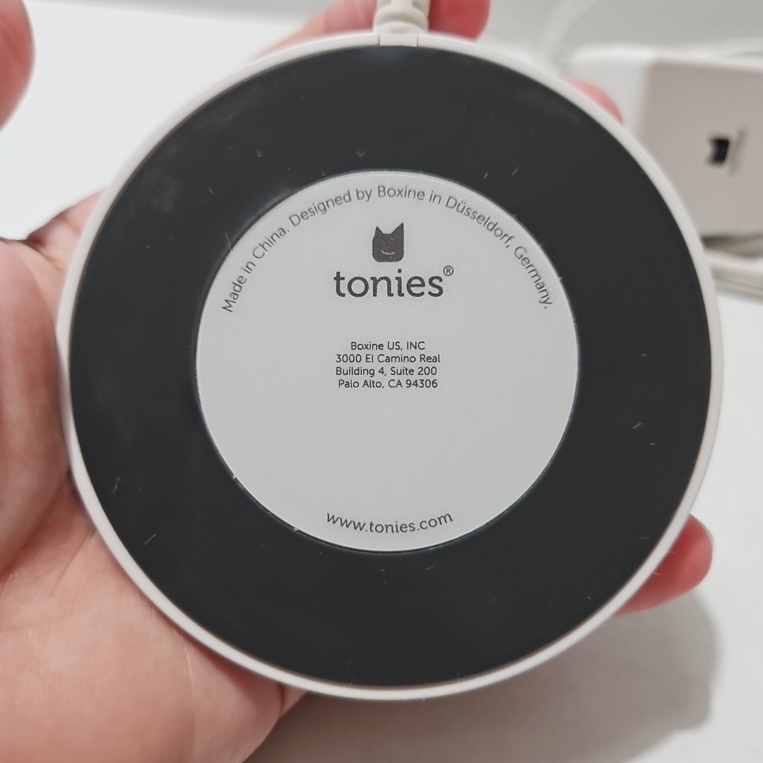 Toniebox Blue Audio Player for Kids Story Box Speaker Tested Working w/ Charger