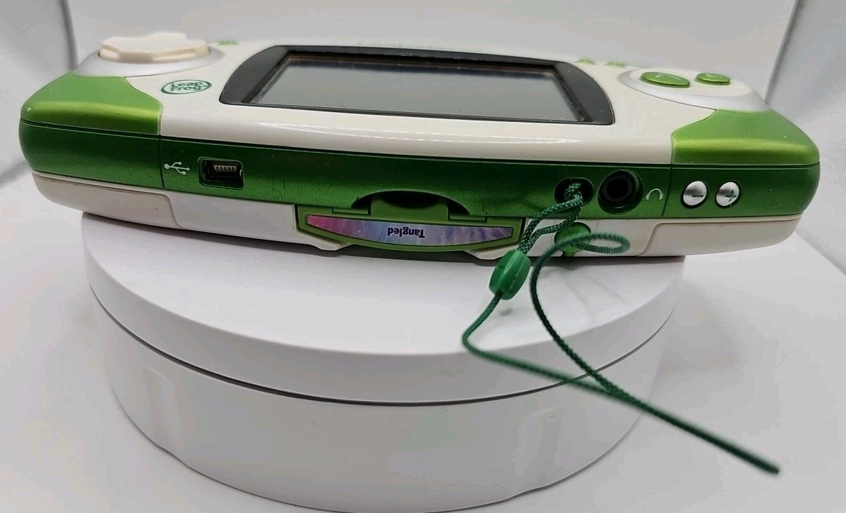 Leapfrog Leapster GS Game Console & Camera Tested & Working W/ Tangled + 5 Games