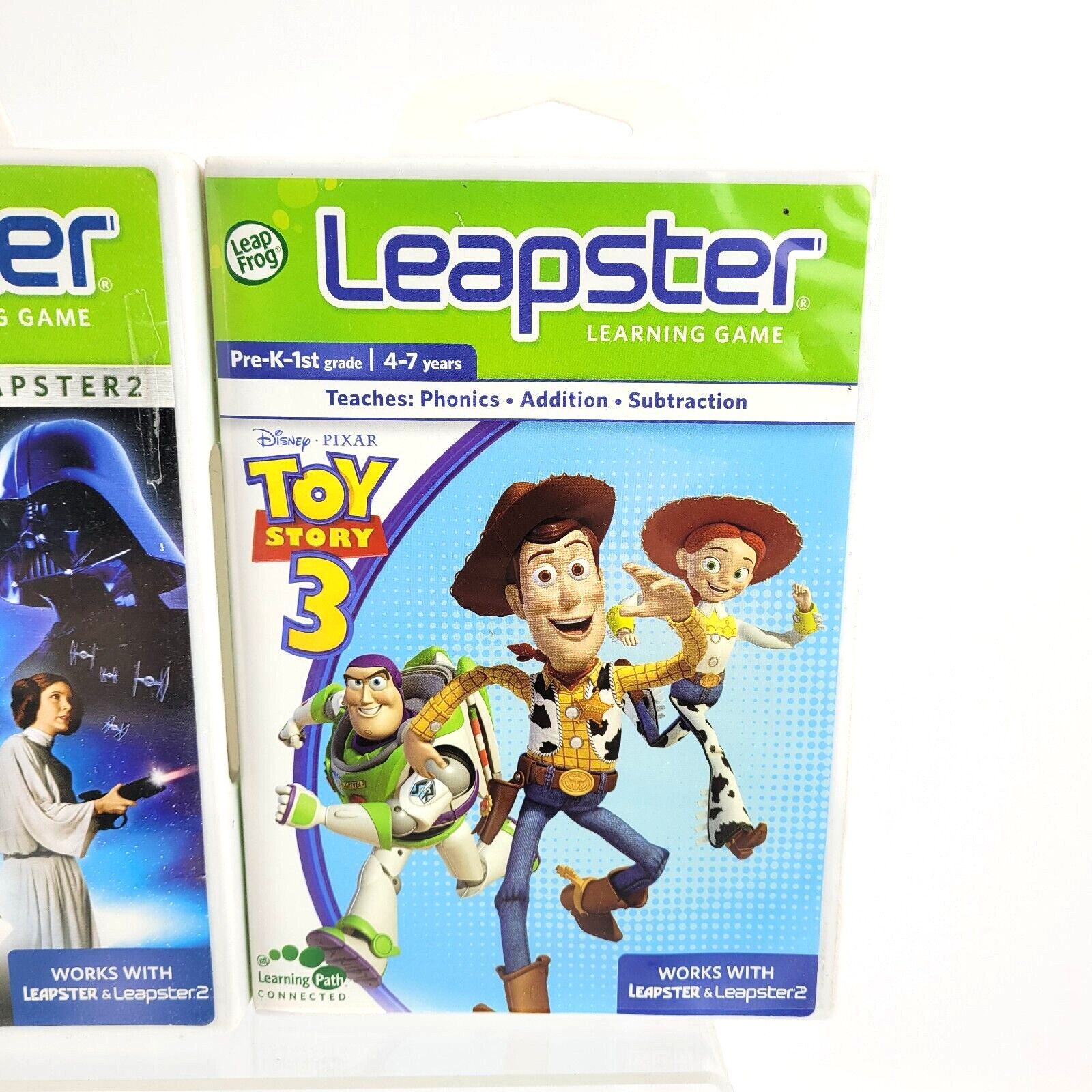 Lot of (10) Leapster Learning Games Cartridges & Cases Fun Educational Games