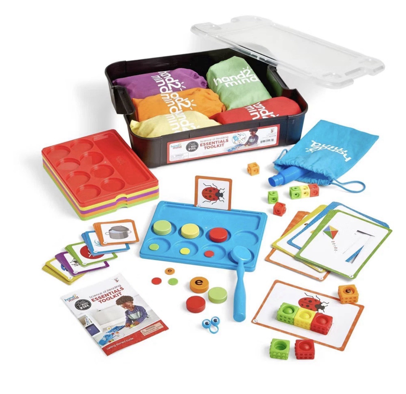 Hand2Mind Little Minds at Work Science Reading Kindergarten Activity Guide Kit