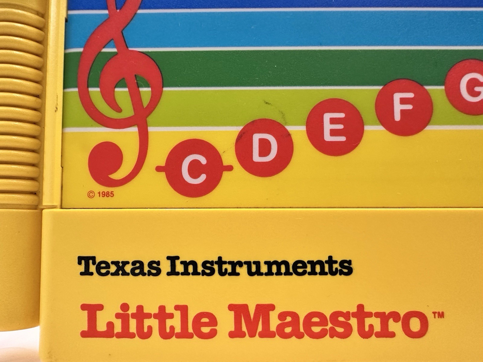 Vintage Texas Instruments Little Maestro 1985 Musical Toy NOT WORKING Parts