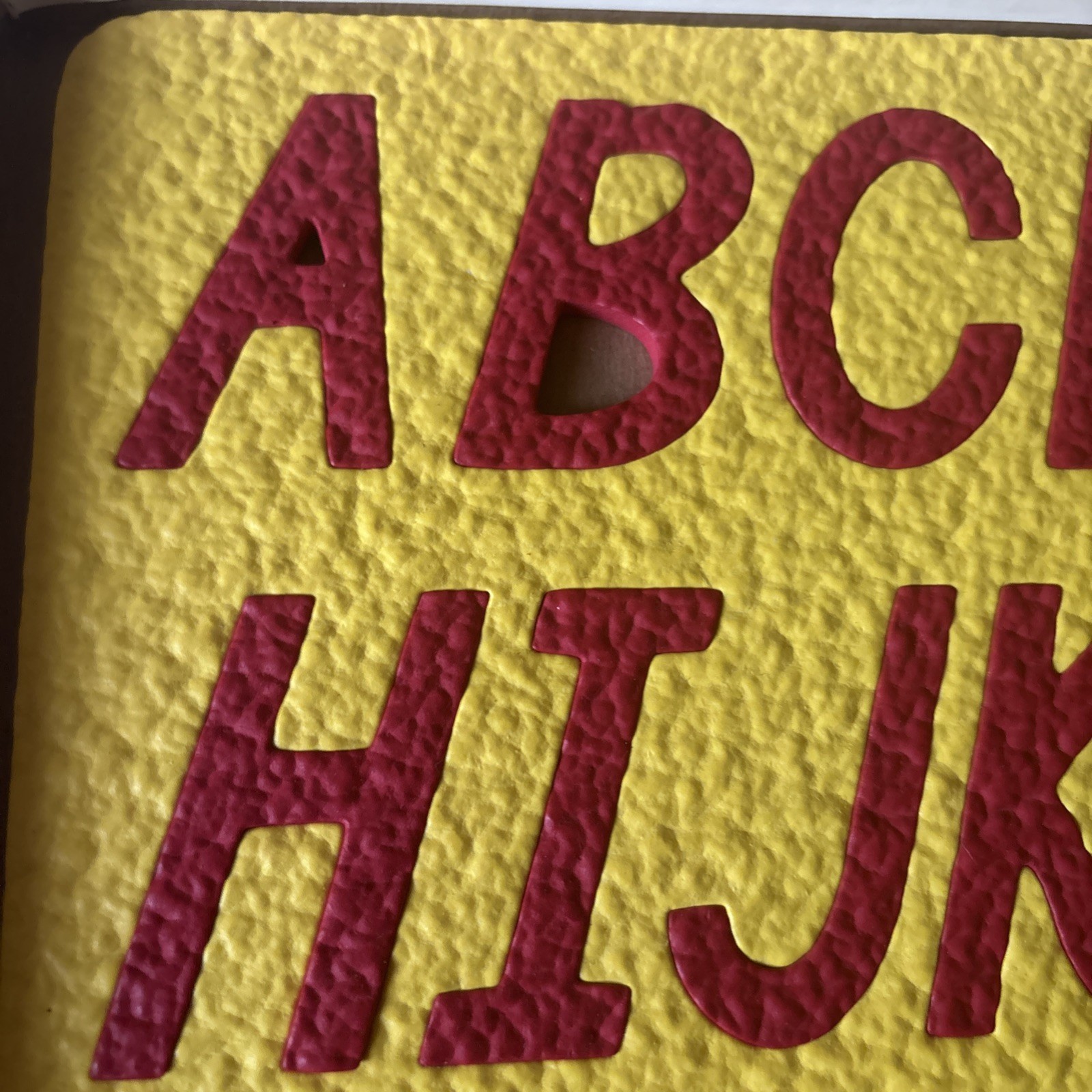 3 Lauri Crepe Foam Alphabet Letters A to Z Word Puzzles Homeschool 1980/90’s