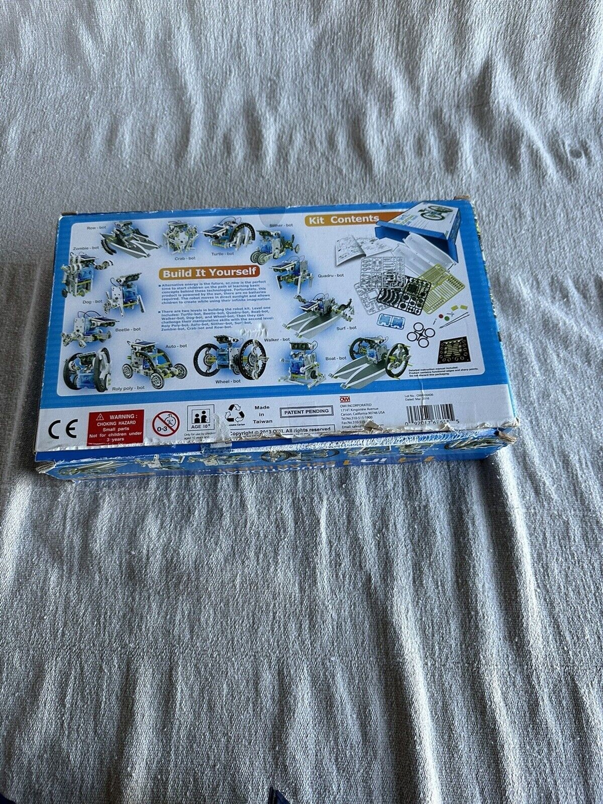 RobotiKits 14-N-1 Educational Solar Robot Kit Replacement Incomplete